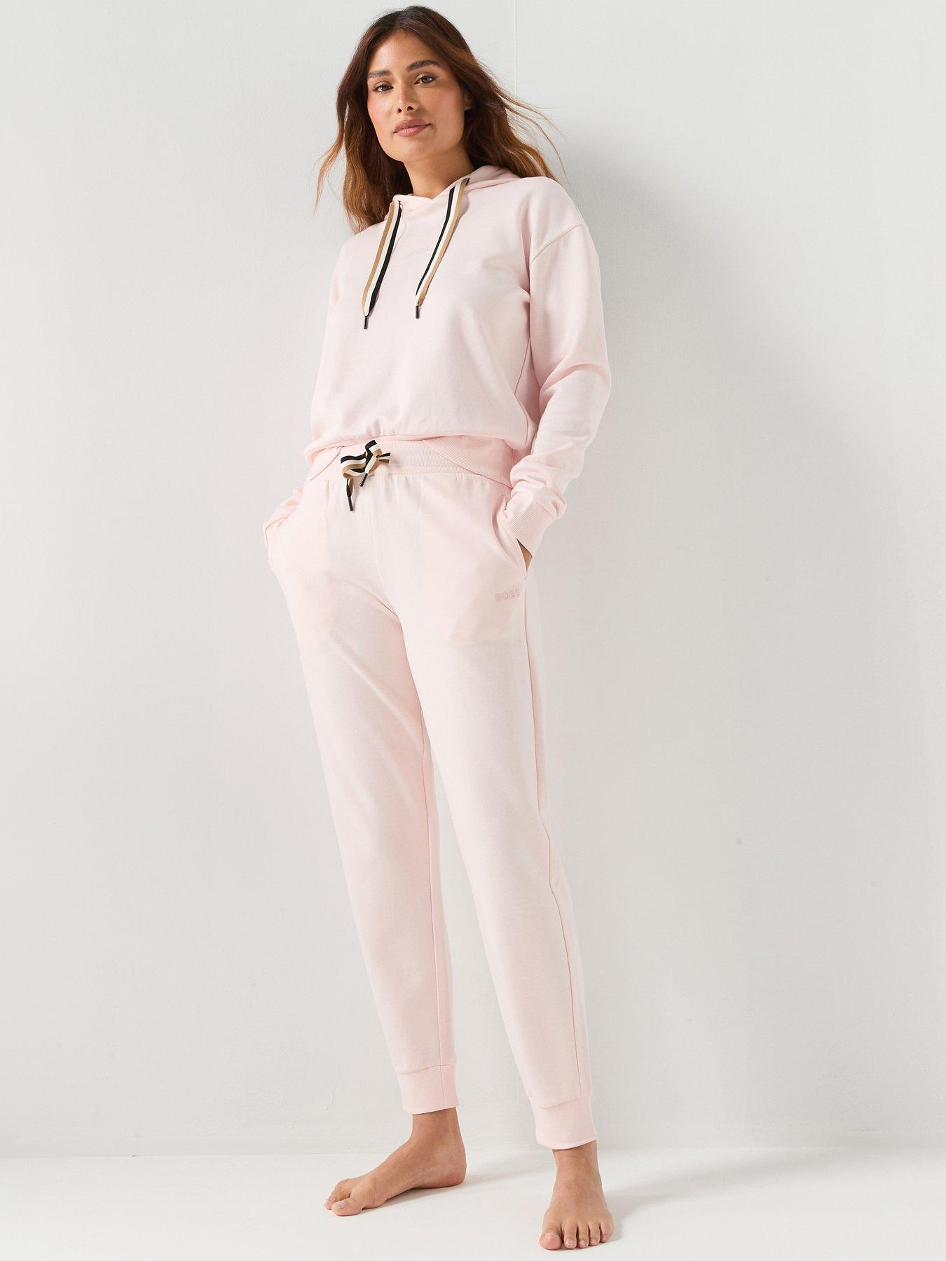 boss-stripe-cuffed-joggers-pinkback
