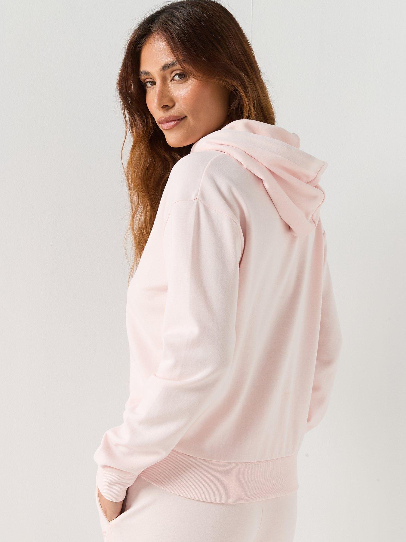 boss-stripe-hoodie-pinkstillFront