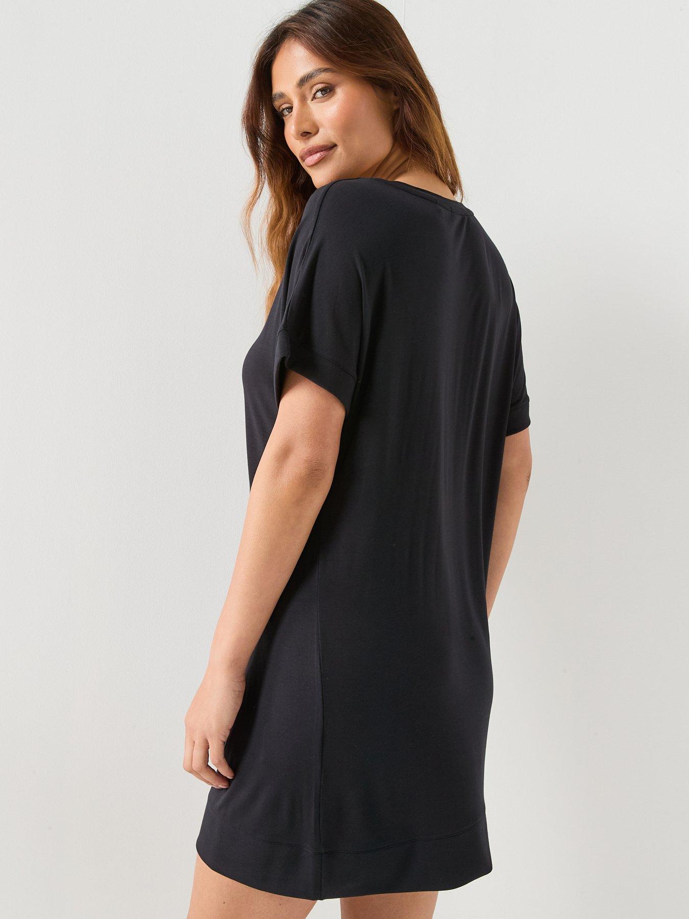 boss-element-nightie-blackstillFront