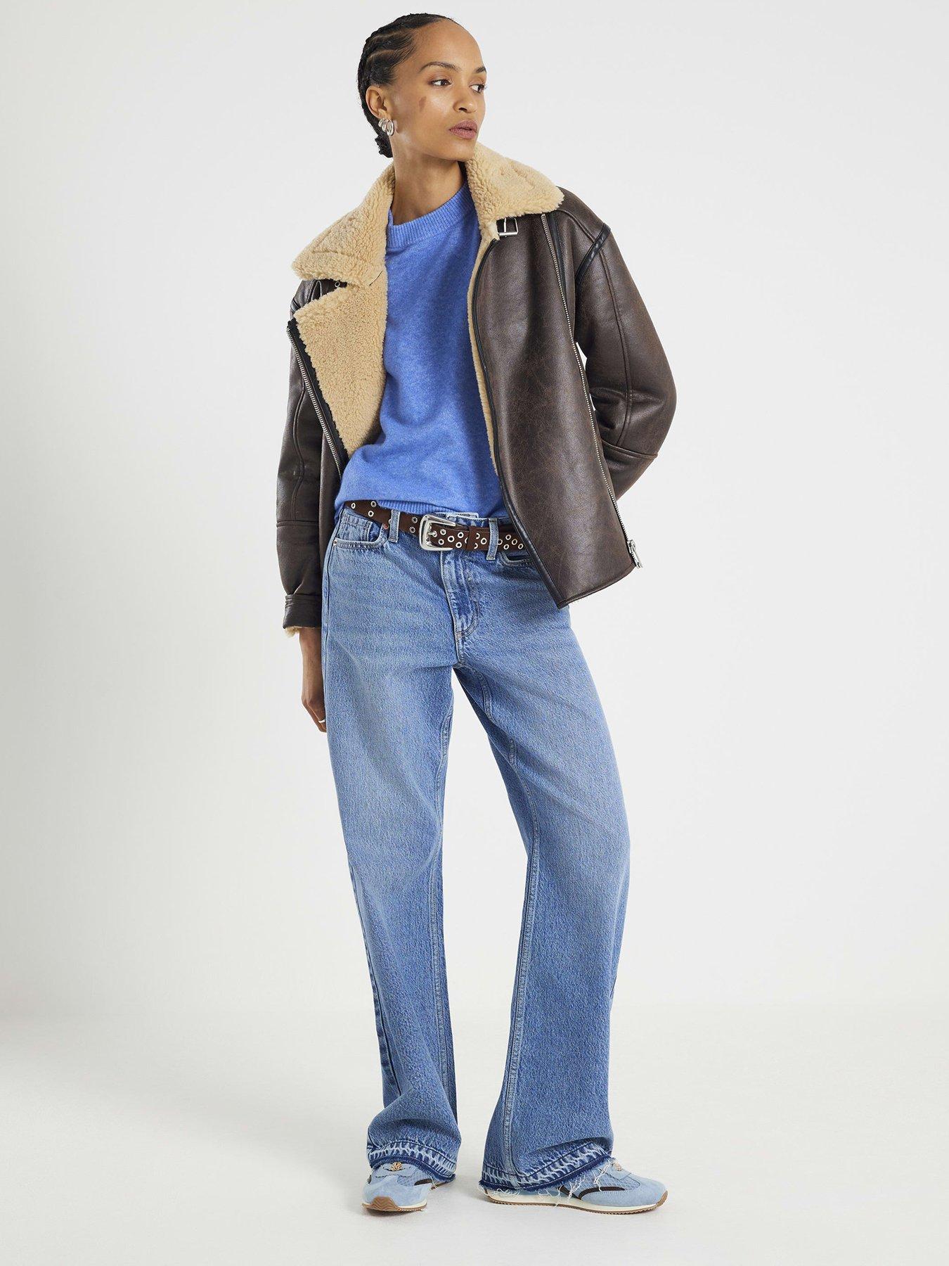 river-island-crew-jumper-blueoutfit