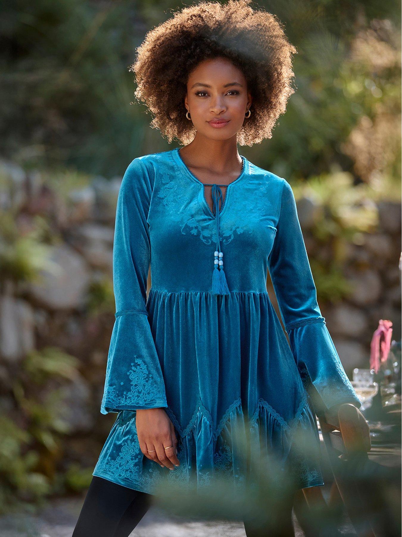 joe-browns-bright-and-beautiful-velvet-tunic-top-bluedetail