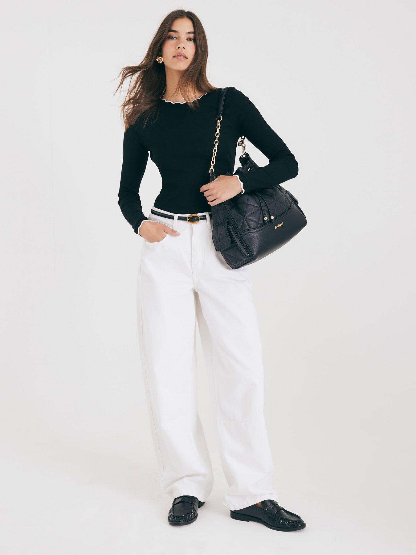 river-island-long-sleeve-scallop-trim-tee-blackback