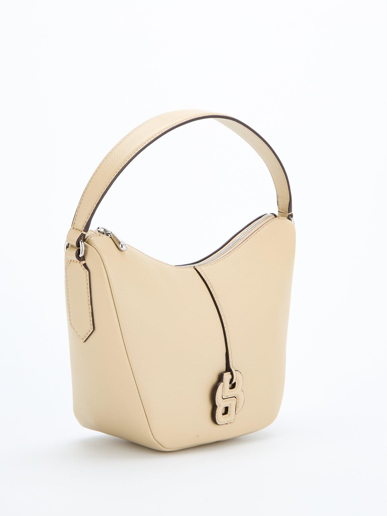 Image 2 of 6 of BOSS Annet Small Hobo Bag - Beige
