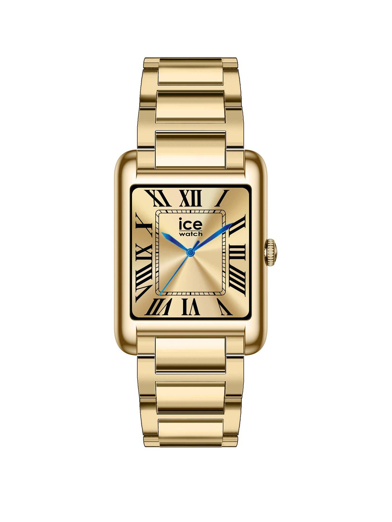 Ice-Watch Gold IP Multi Linked Bracelet Smart Watch