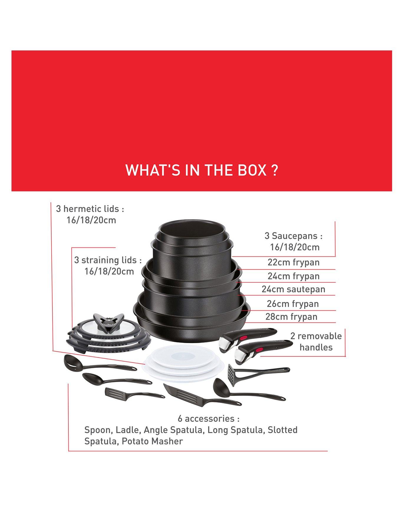 Image 2 of 7 of Tefal Tefal Ingenio Daily Chef 22pc Complete Set