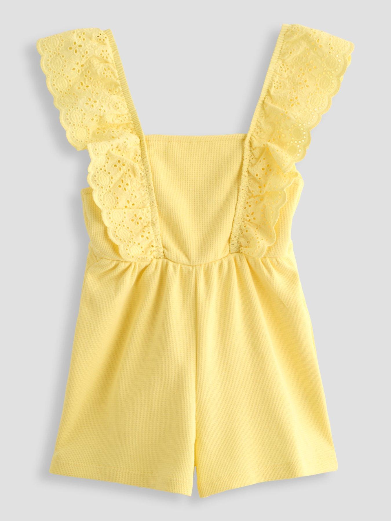 the-very-collection-girls-broderie-frill-jersey-playsuit-yellow
