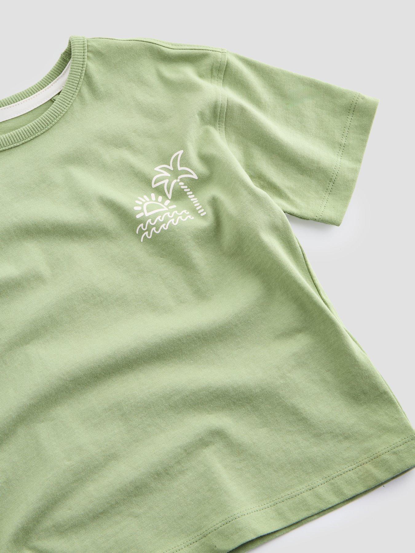 the-very-collection-boys-palm-tree-stripe-short-set-greenoutfit
