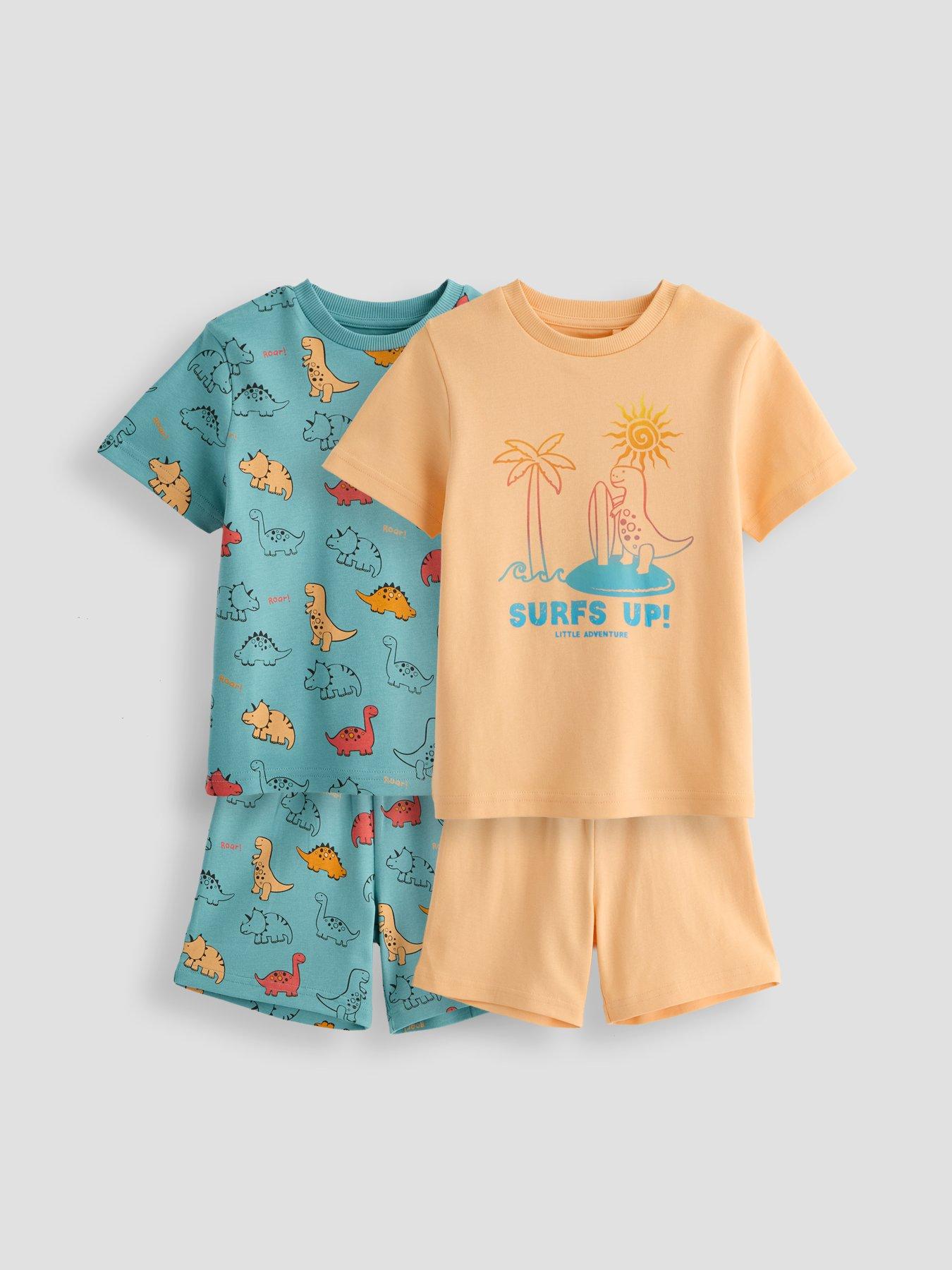 Image 1 of 5 of The Very Collection Boys 2 Pack Graphic Pyjama Set - Multi