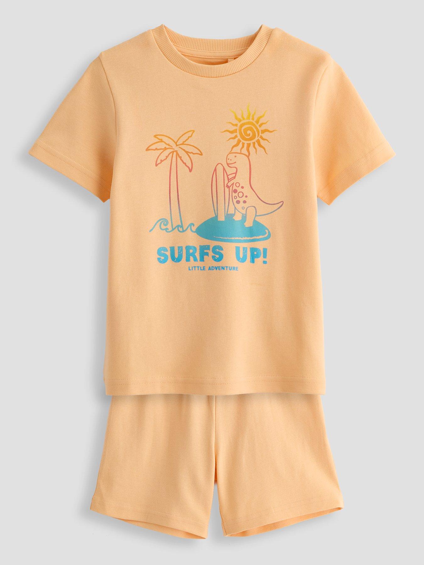 Image 2 of 5 of The Very Collection Boys 2 Pack Graphic Pyjama Set - Multi