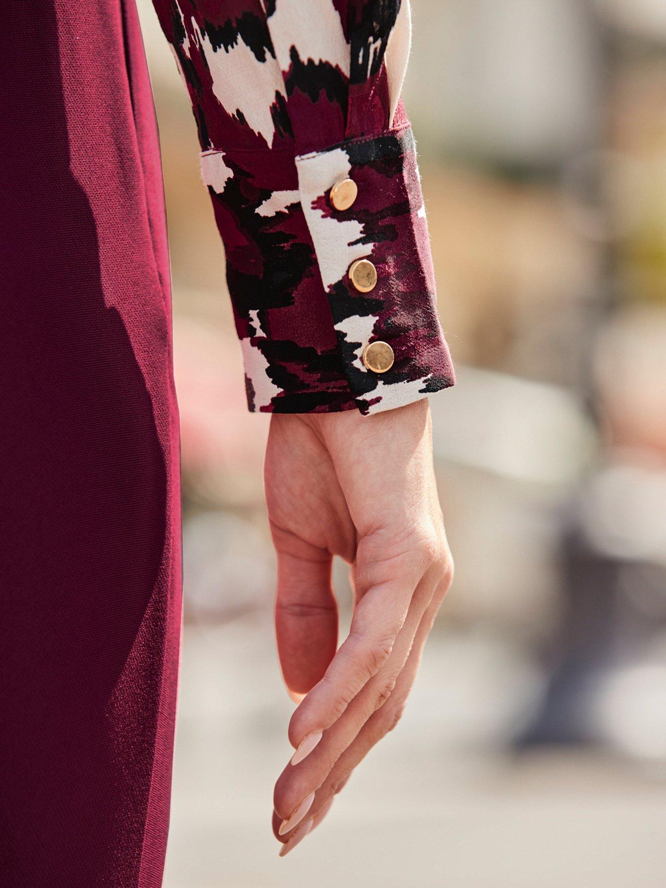 sosandar-burgundy-abstract-floral-print-shirt-reddetail