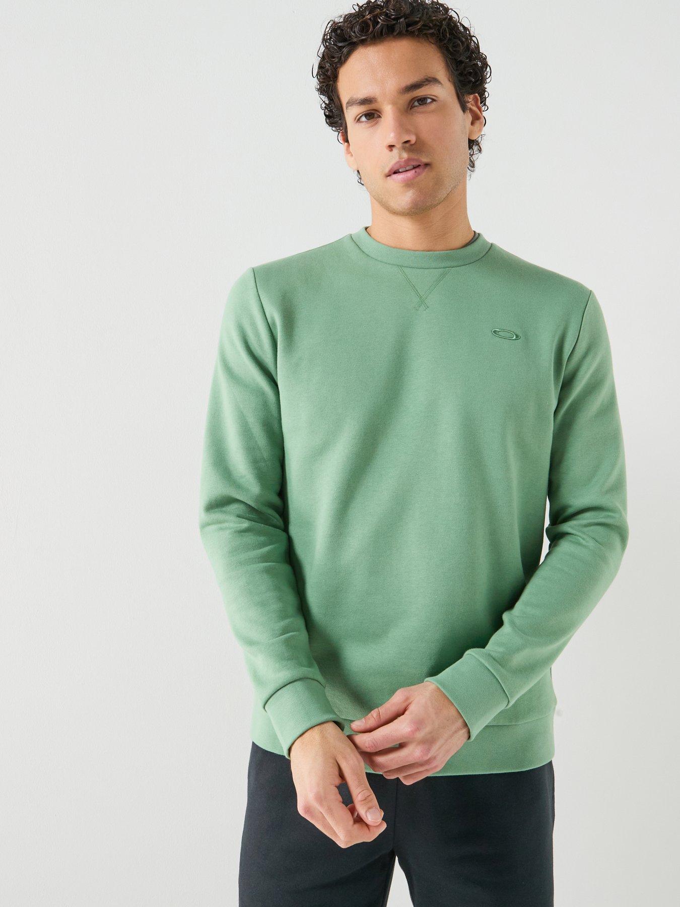 Image 1 of 6 of Oakley Mens Relax 2.0 Crew Sweatshirt - Green