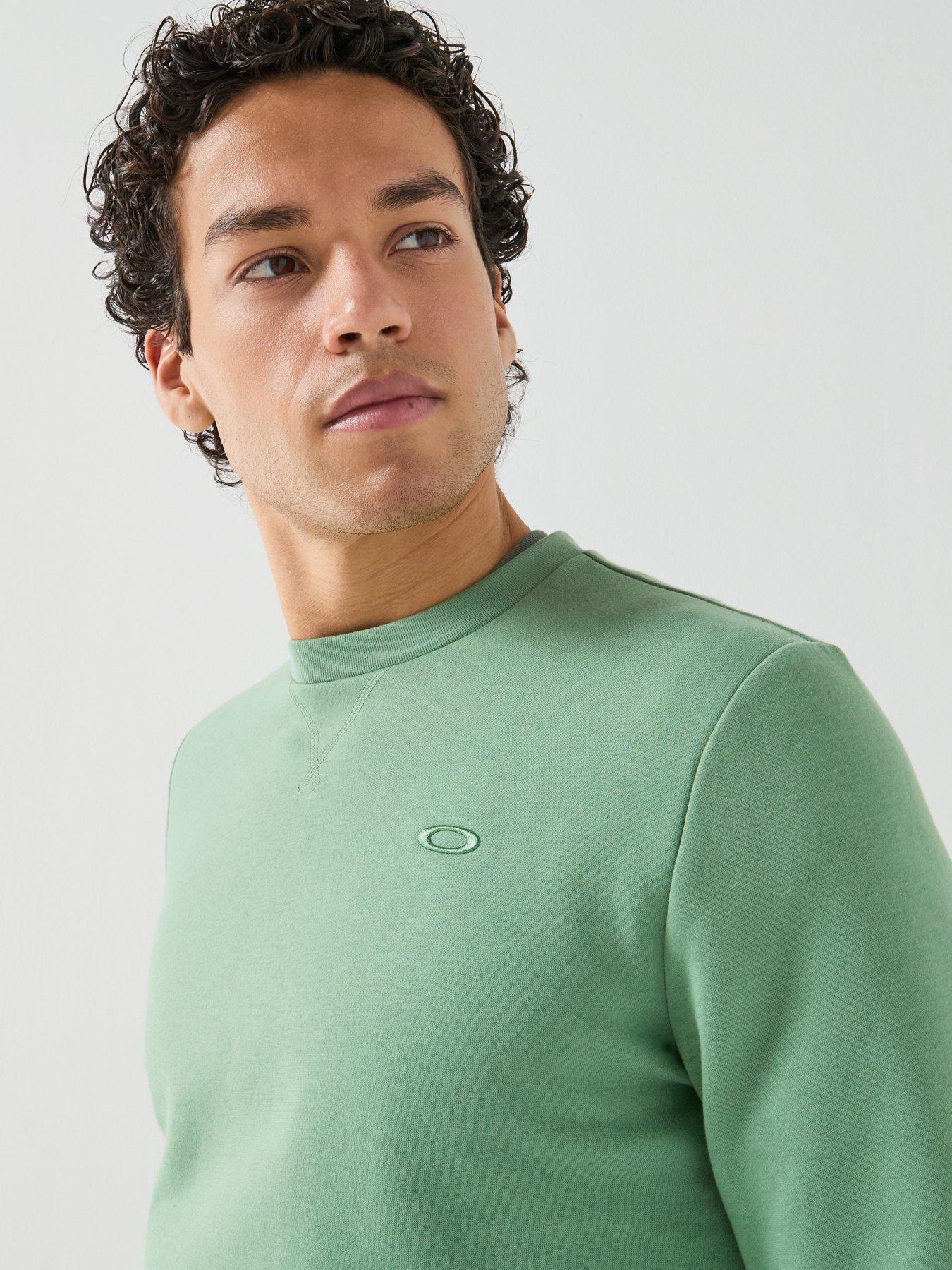 Image 4 of 6 of Oakley Mens Relax 2.0 Crew Sweatshirt - Green