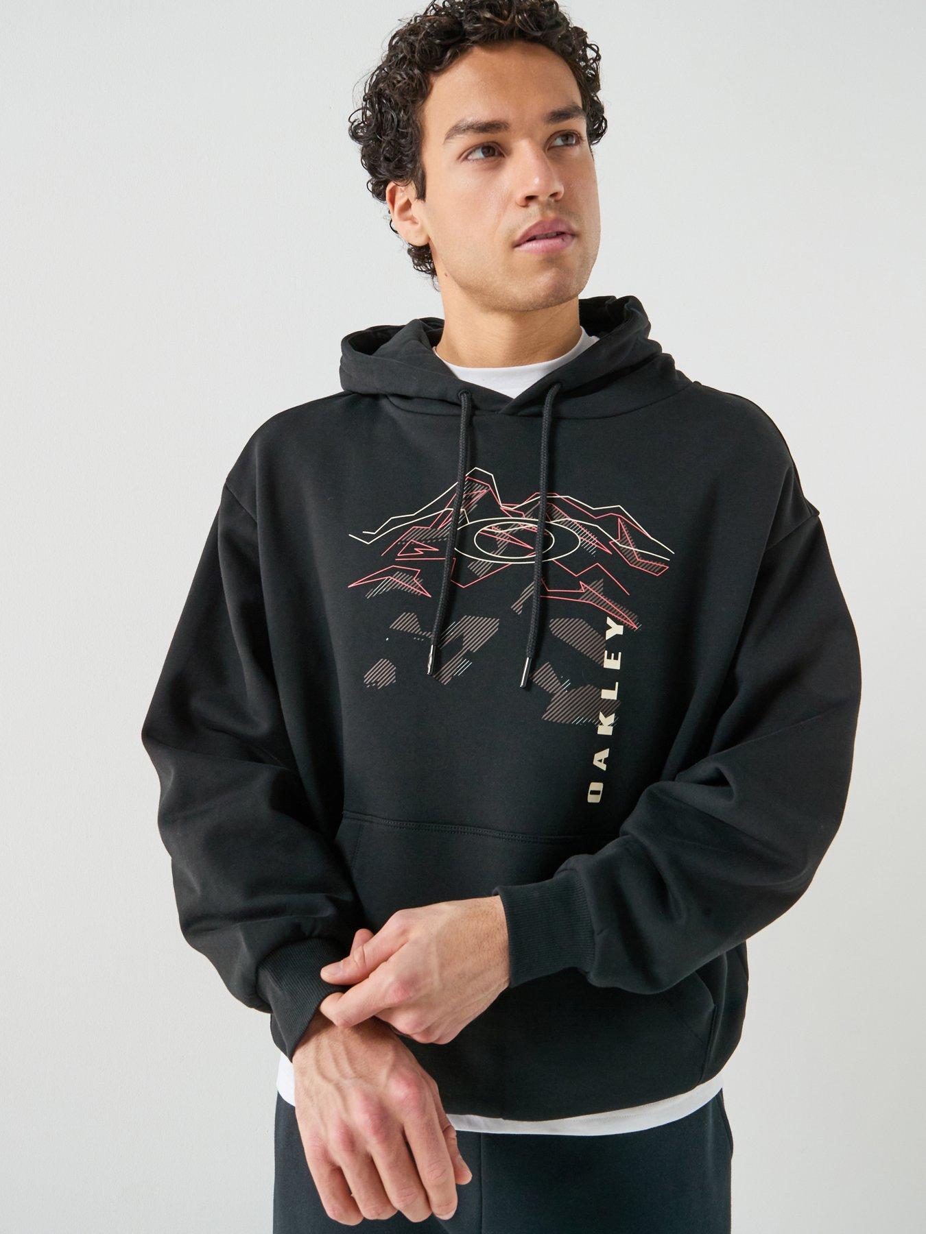 oakley-mens-mtn-ridge-hoodie-blackfront