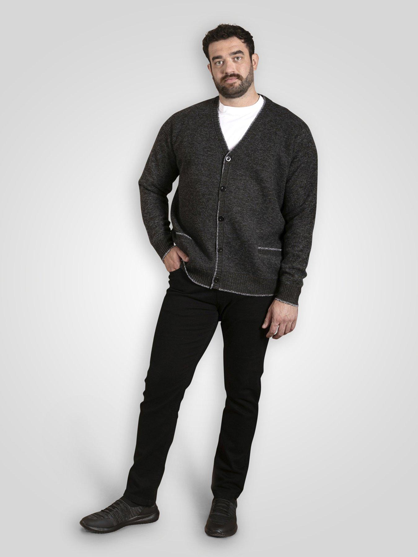 d555-knitted-cardigan-with-bonded-check-lining-greyback