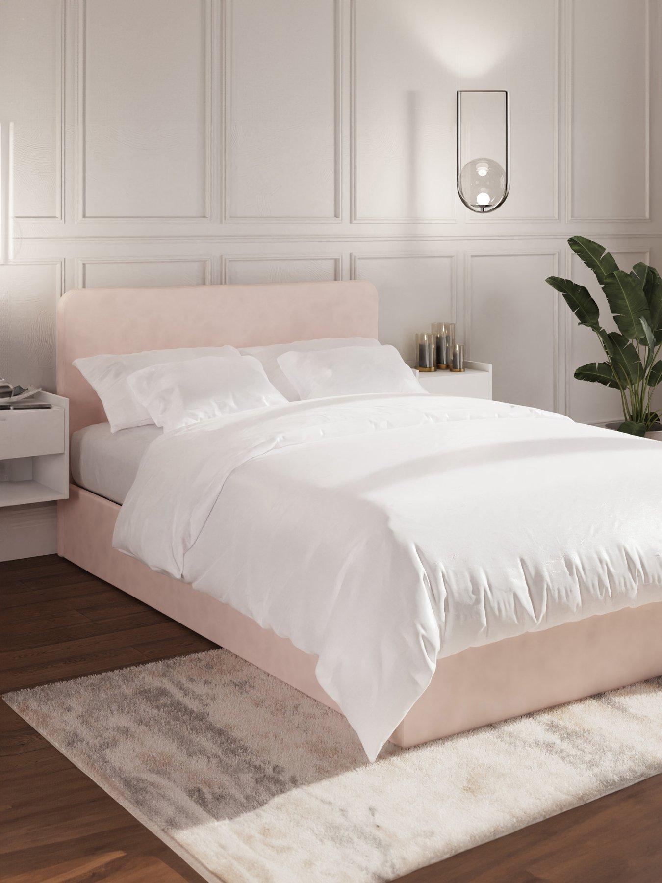 GFW Chiswick Side Lift Up Ottoman Bed with Mattress Options (Buy  &  SAVE!)