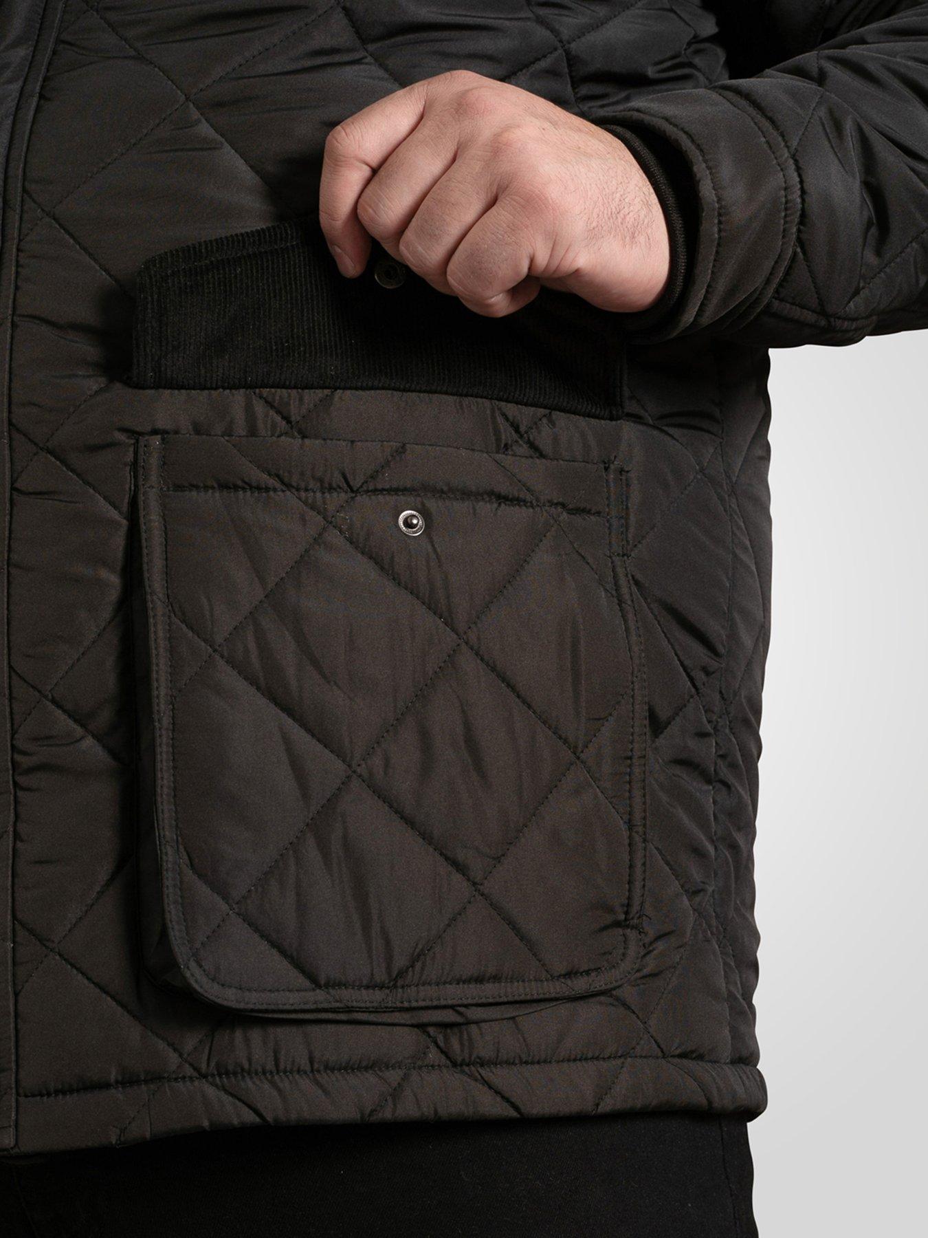 d555-quilted-jacket-with-corduroy-collar-blackdetail