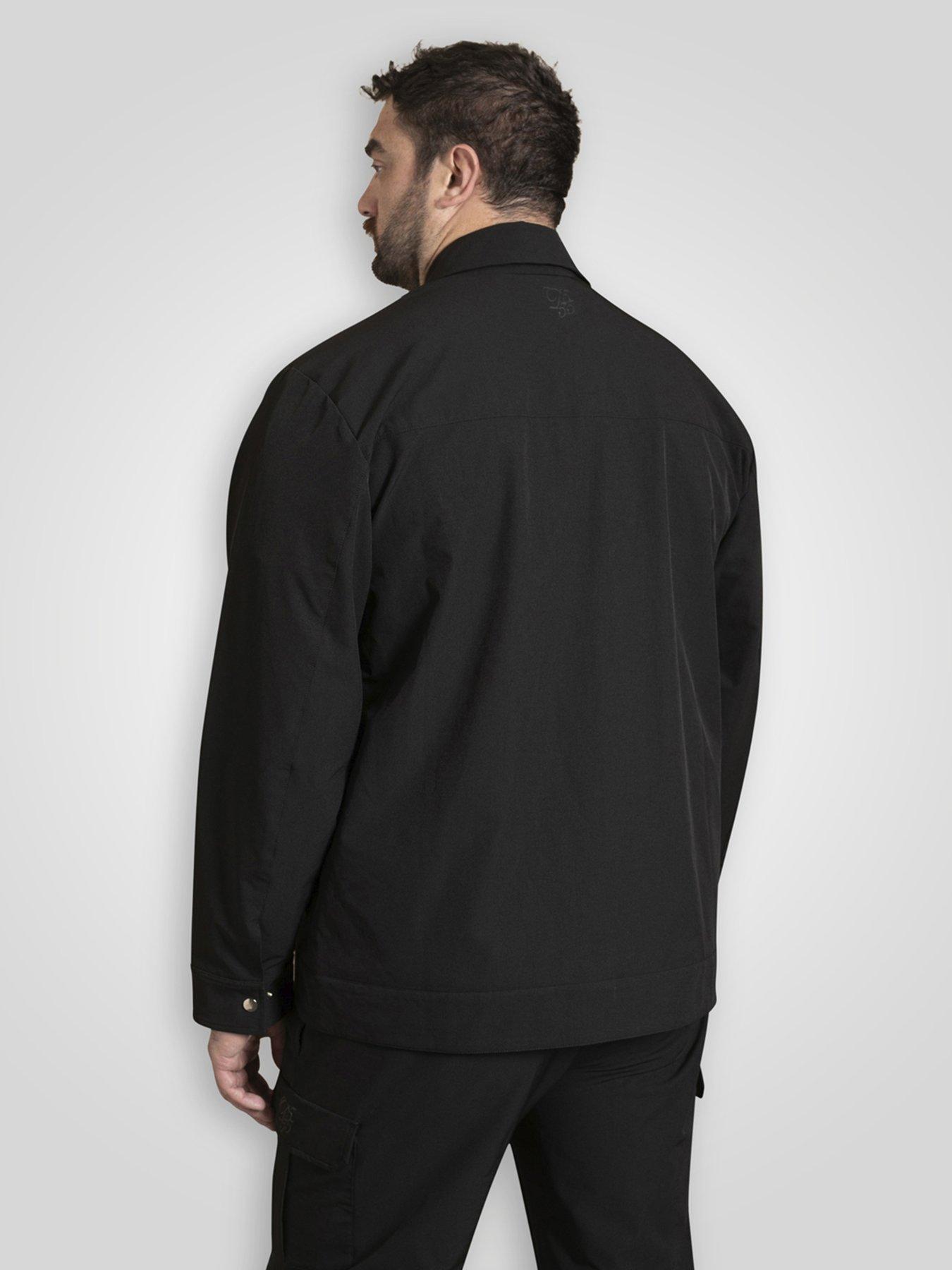 d555-couture-stretch-zip-through-jacket-blackstillFront