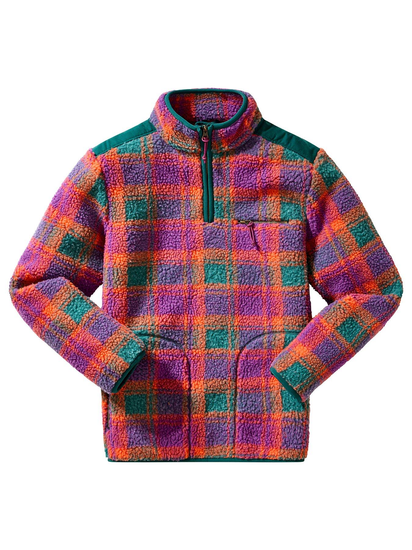 joe-browns-brilliant-borg-check-funnel-14-zip-sweat-multidetail