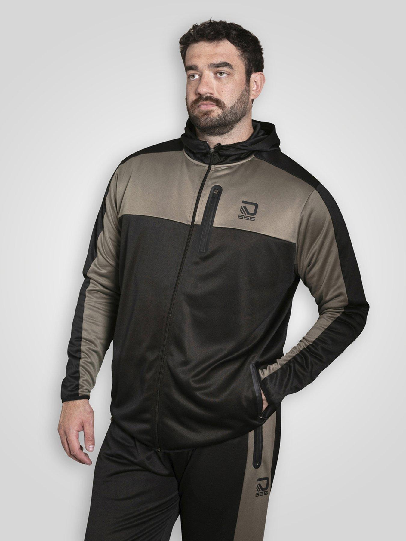d555-dry-wear-zip-through-hoodie-with-taped-zip-pockets-black