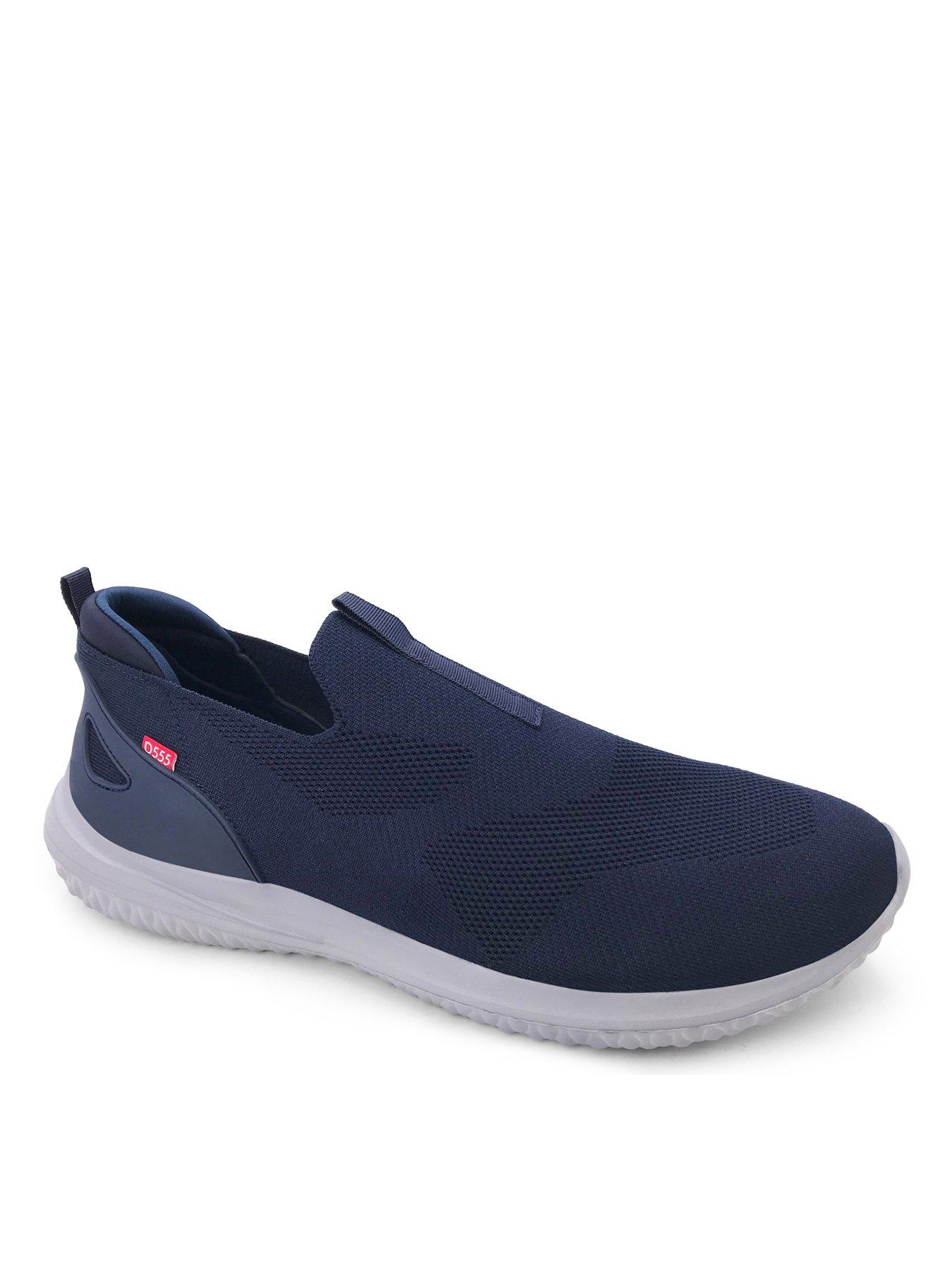 d555-kingsize-hands-free-casual-slip-on-shoes-with-knitted-top-navy