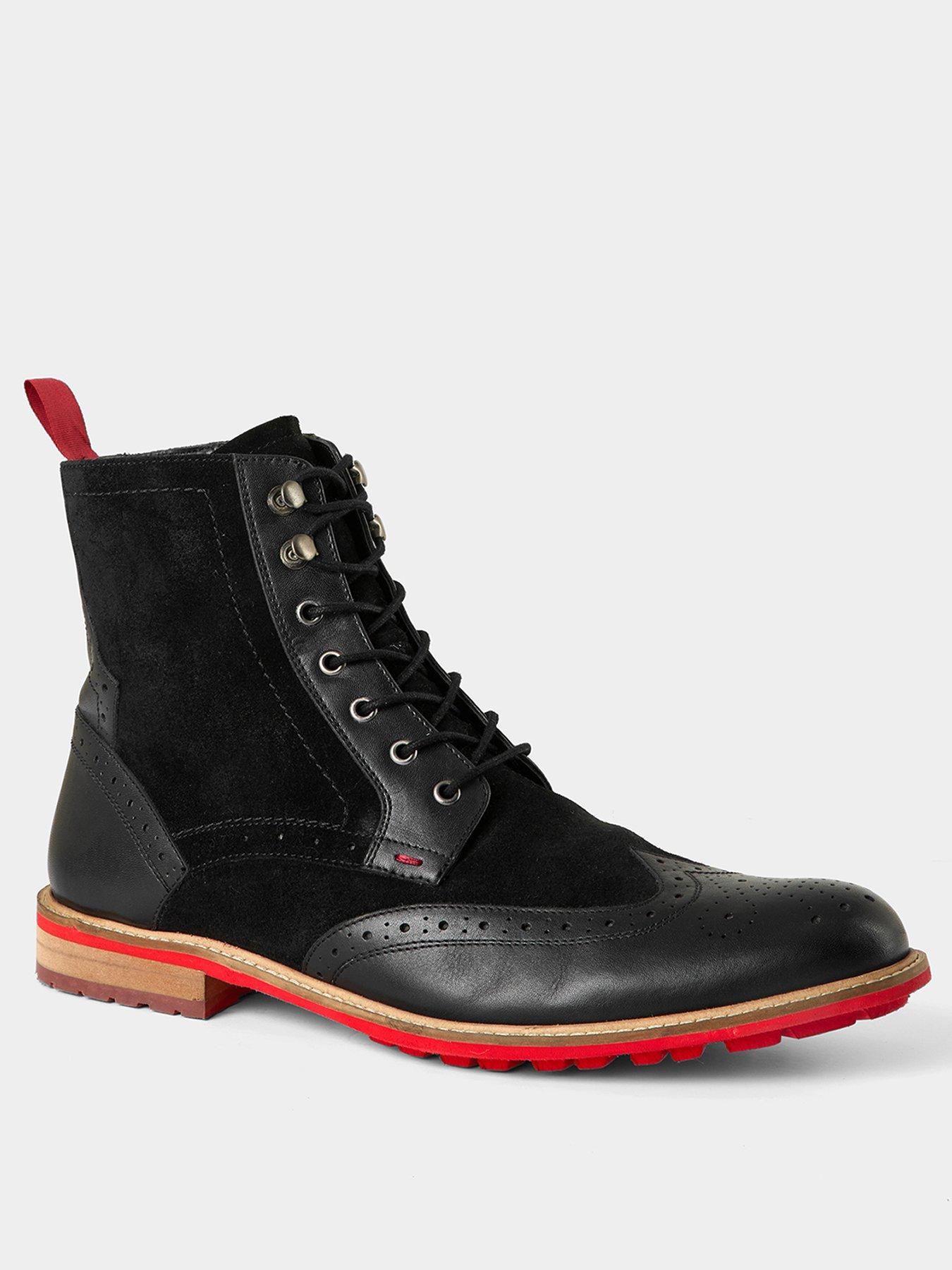 joe-browns-joe-browns-quebec-red-flash-leather-lace-up-bootsstillFront