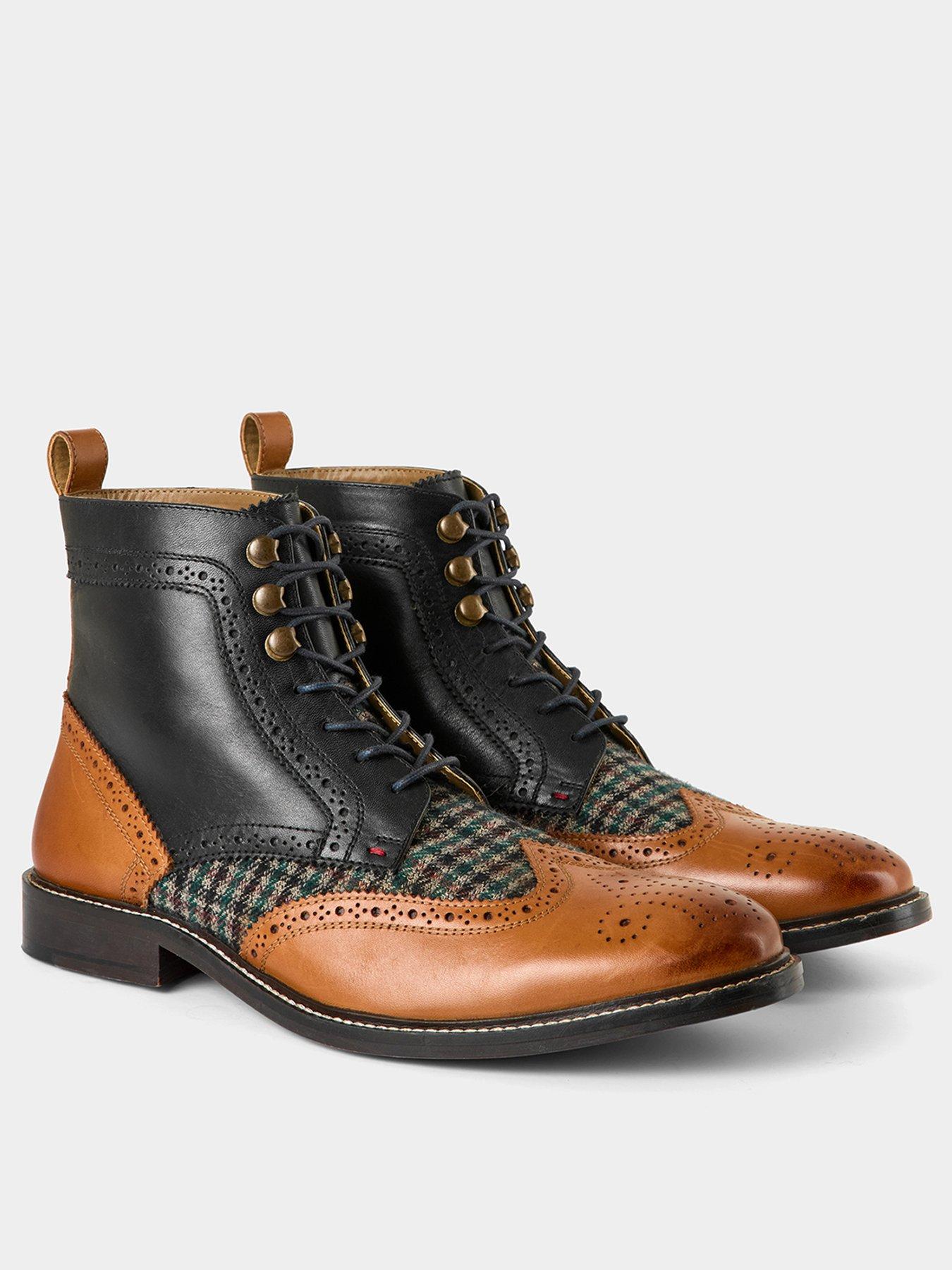 joe-browns-joe-browns-harlington-tweed-and-leather-lace-up-bootsback