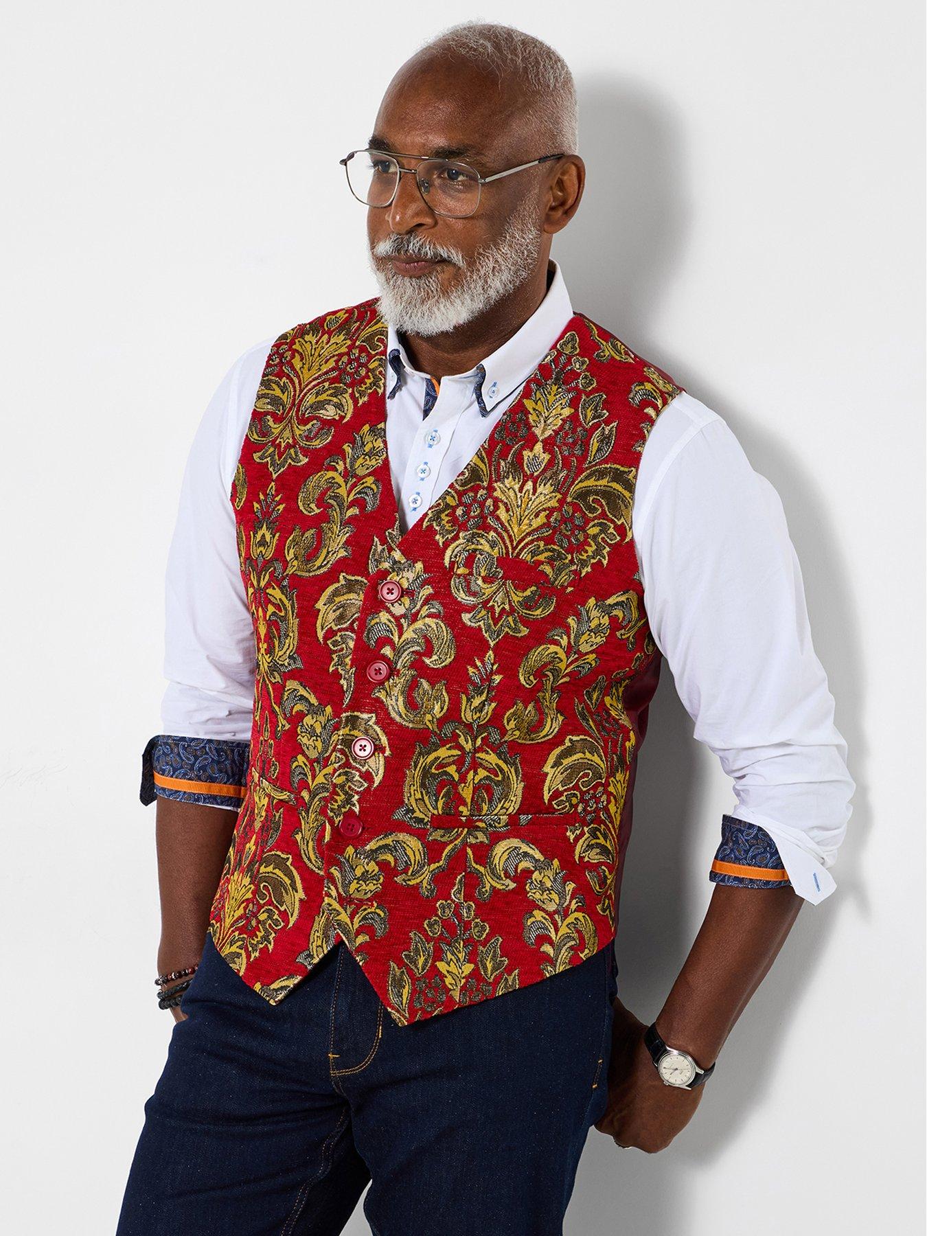 Joe Browns Sensational And Stylish Waistcoat - Red