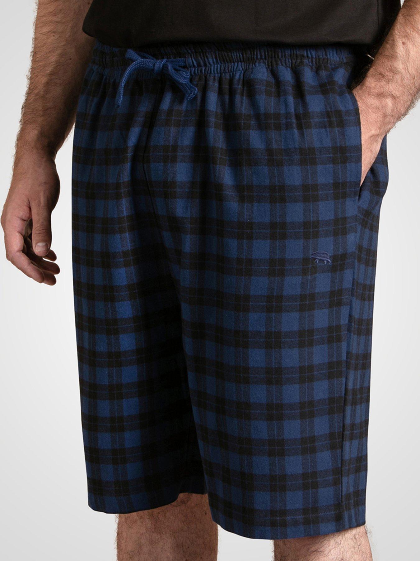 d555-check-loungewear-bottoms-navyoutfit