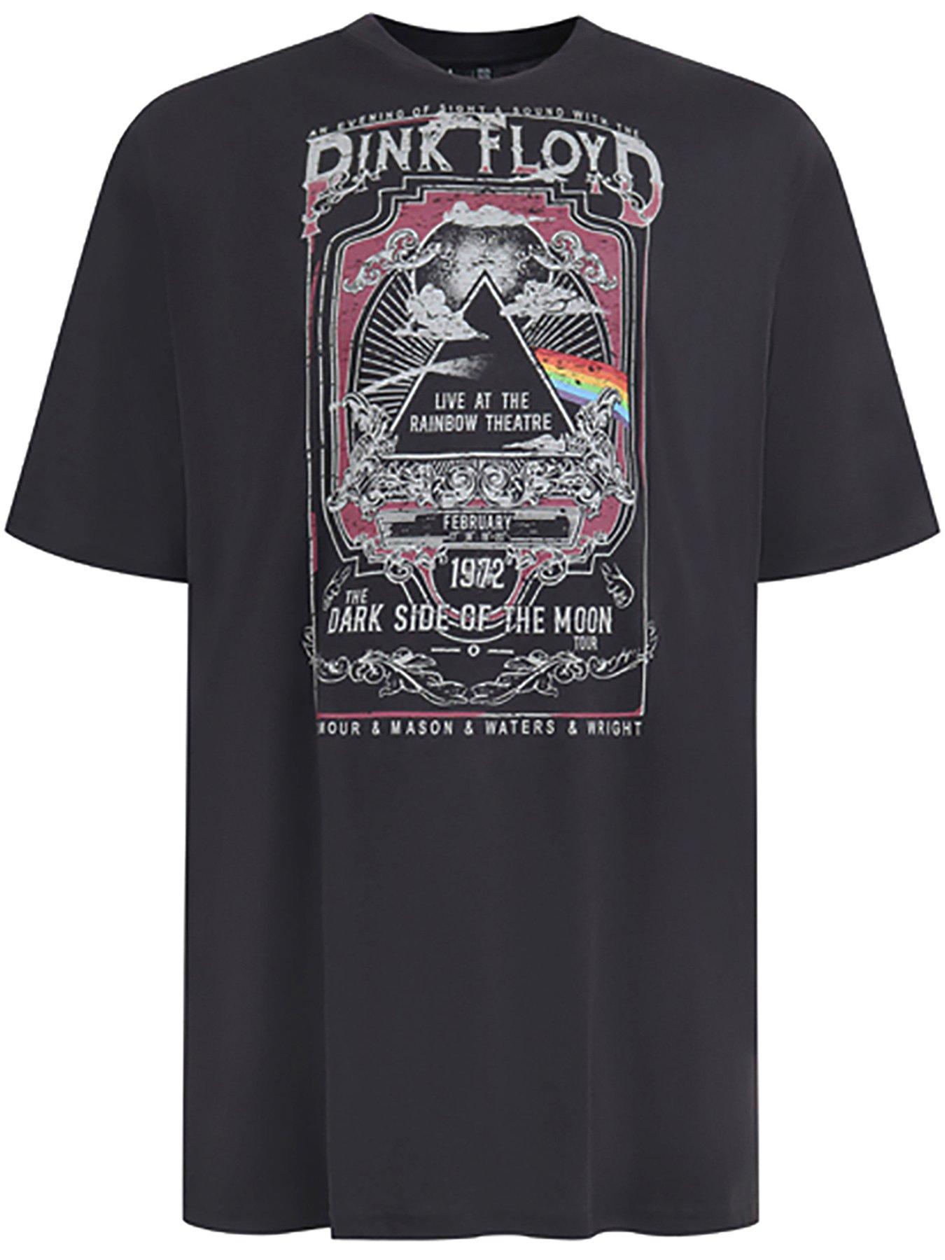 Image 5 of 5 of D555 Official Pink Floyd Printed T-Shirt - Black