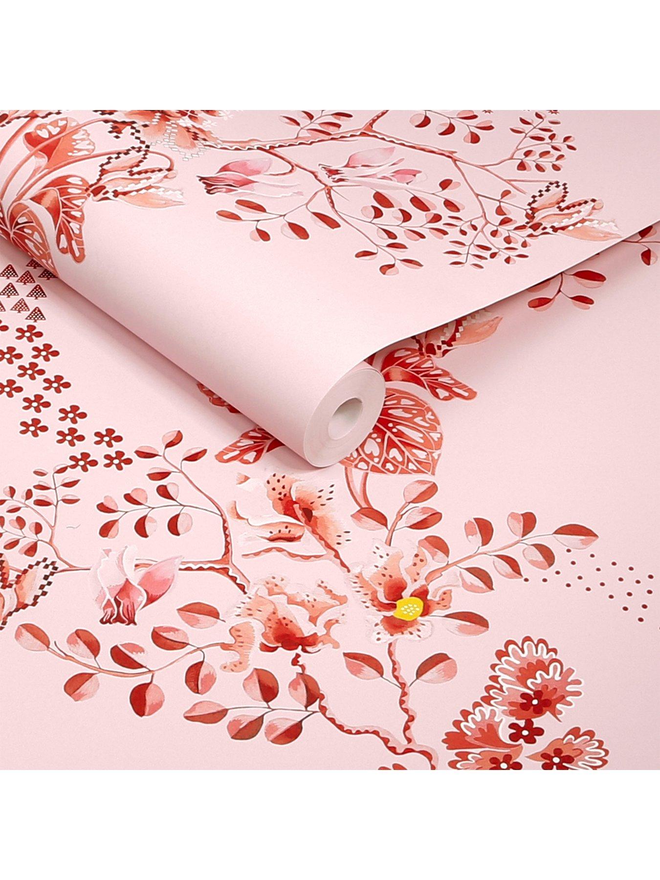 cath-kidston-road-floral-pink-amp-red-wallpaperstillFront