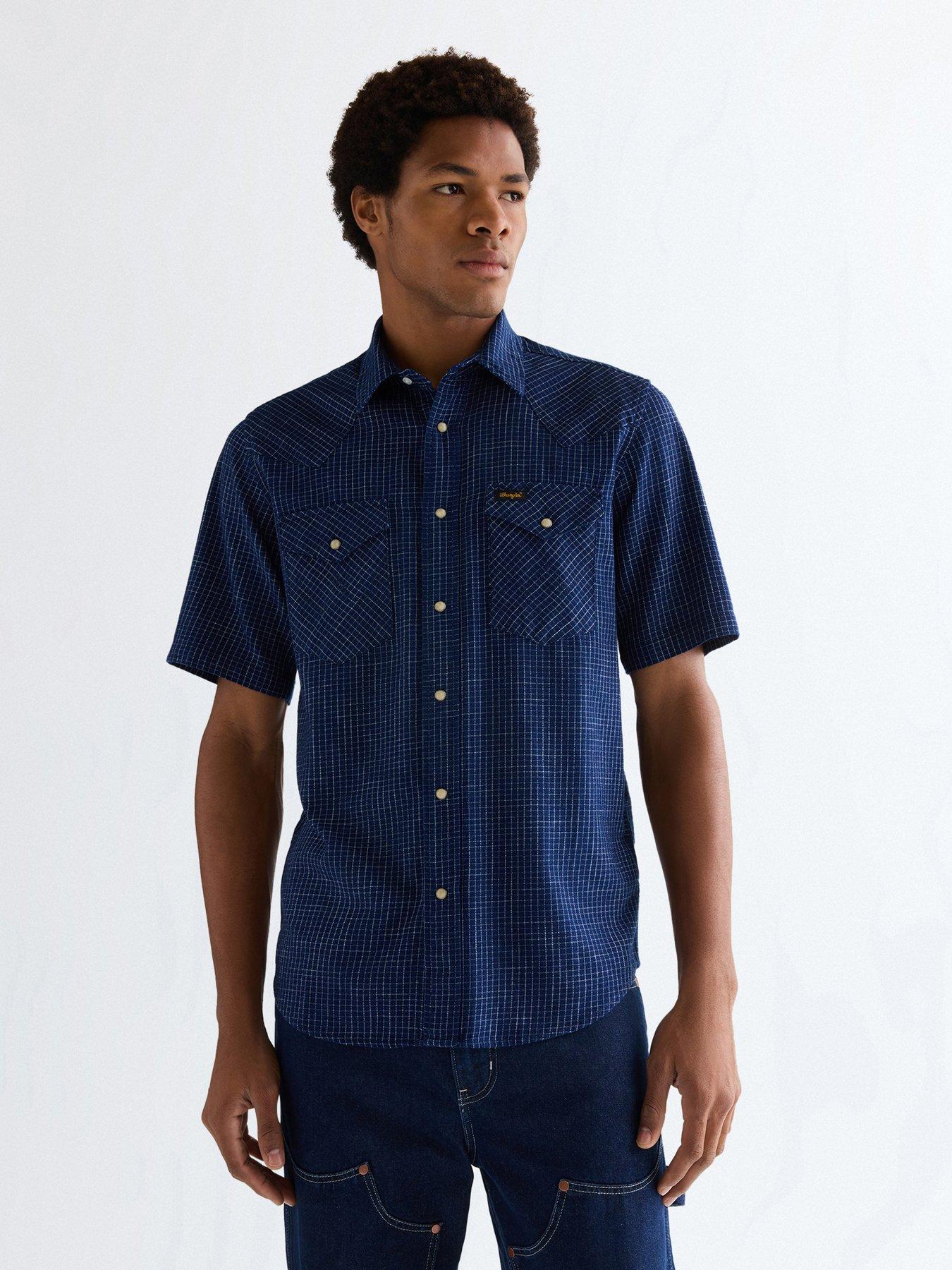 wrangler-western-short-sleeve-shirt-navy