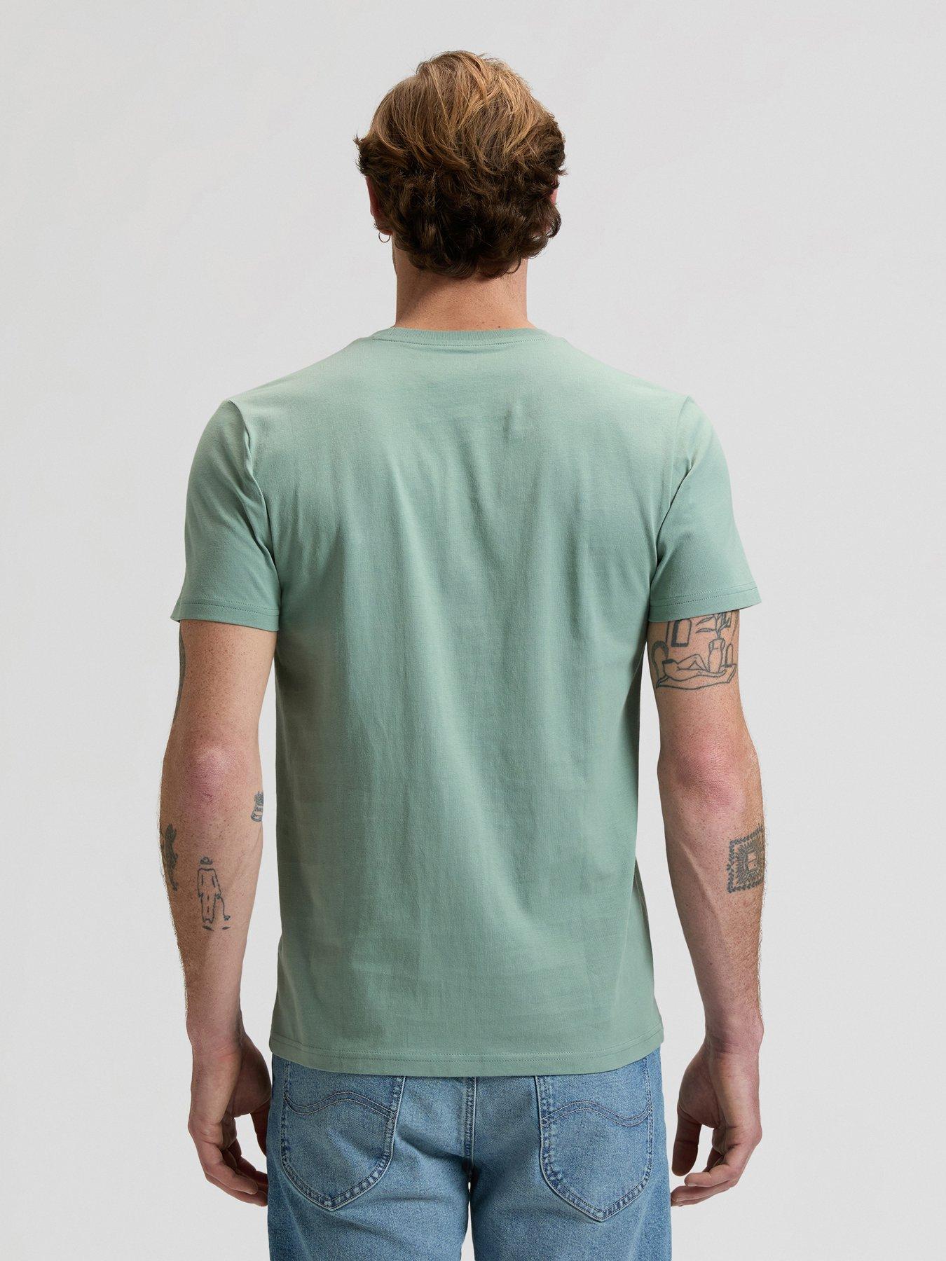 lee-patch-logo-t-shirt-light-greenstillFront
