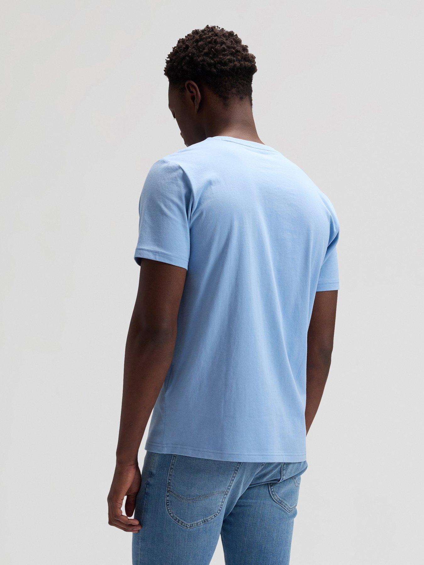 lee-patch-logo-t-shirt-light-bluestillFront