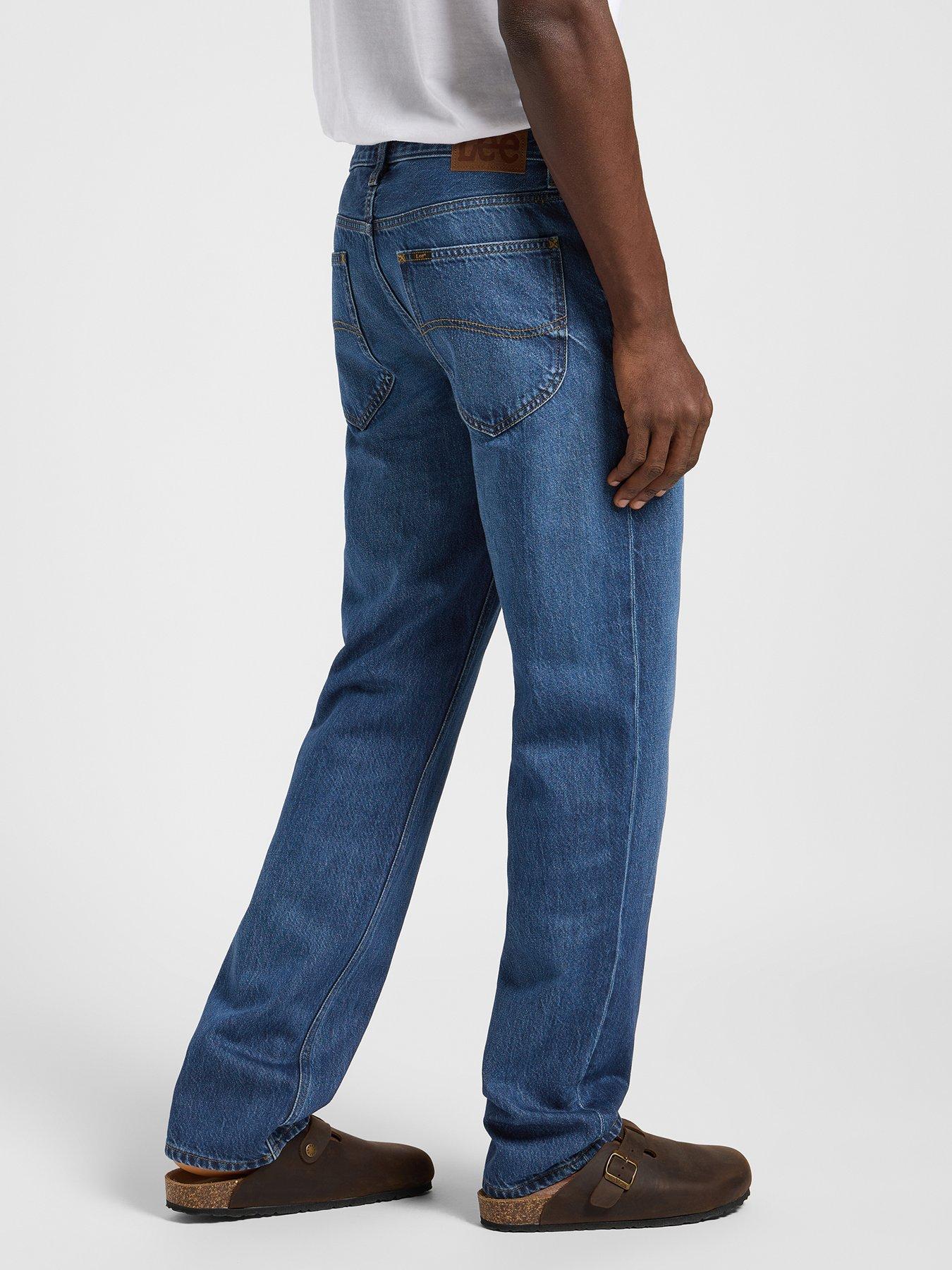 Image 4 of 5 of Lee West Regular Straight Fit Jeans - Blue