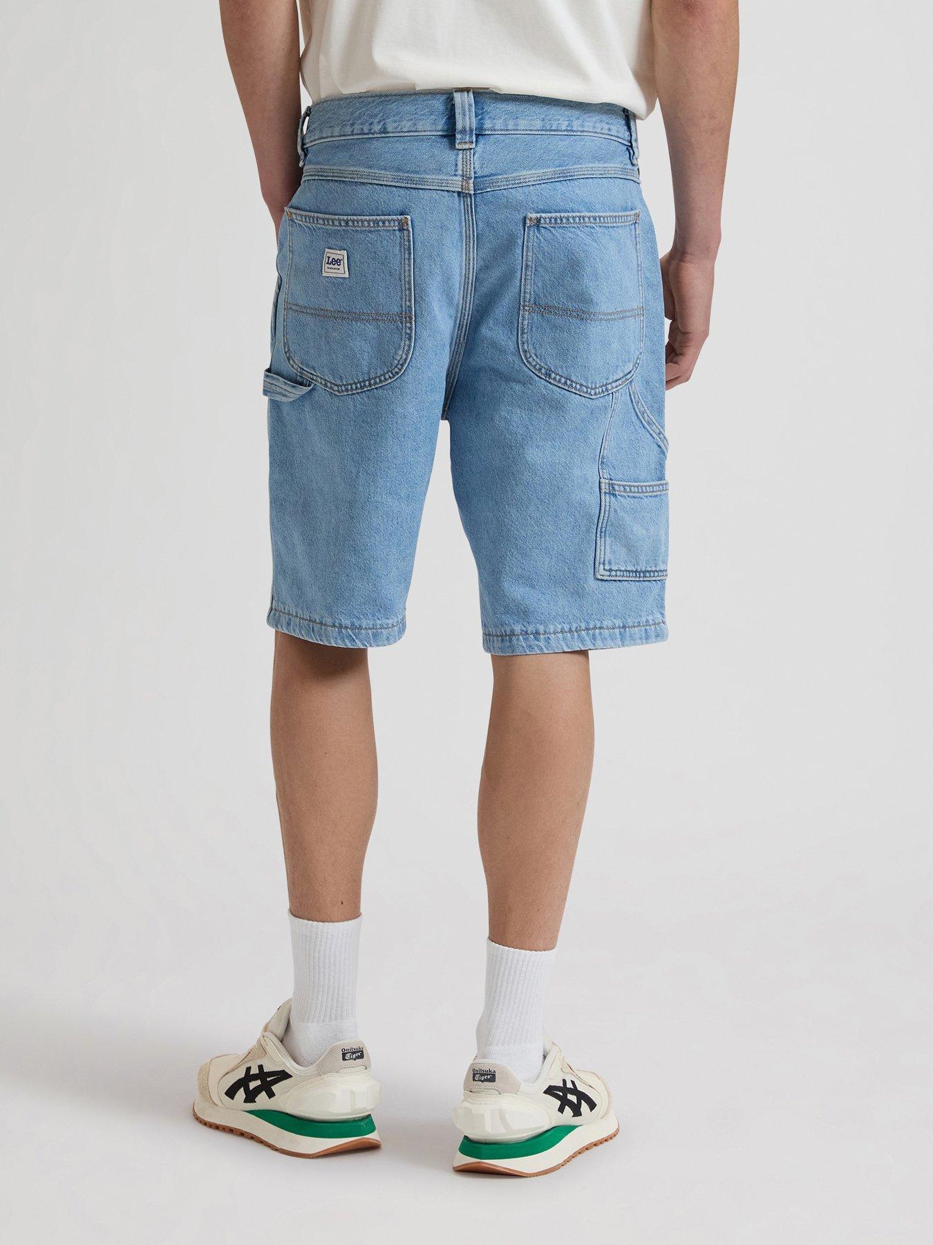 lee-lee-carpenter-relaxed-fit-shorts-light-bluestillFront