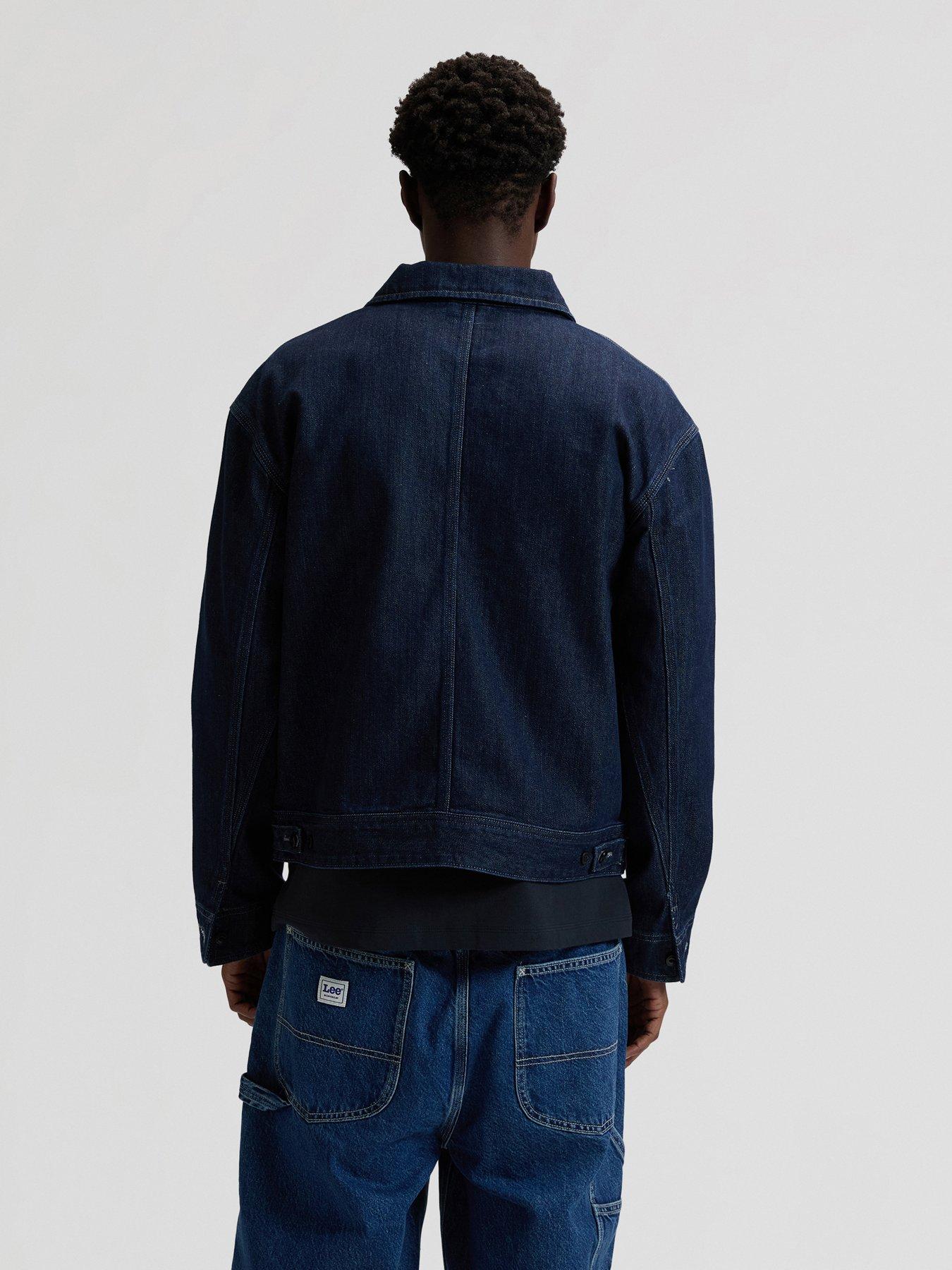 lee-workwear-denim-jacket-dark-bluestillFront