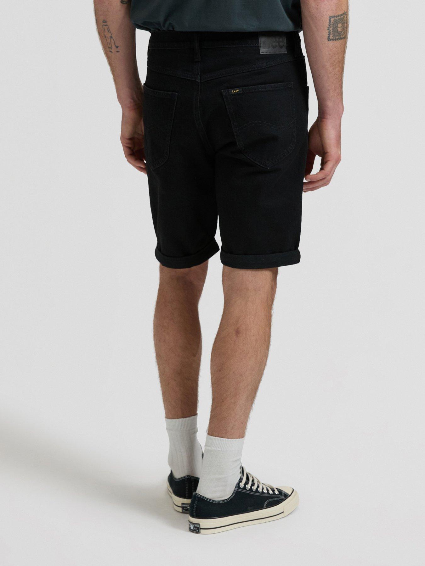 lee-lee-5-pocket-denim-shorts-blackstillFront