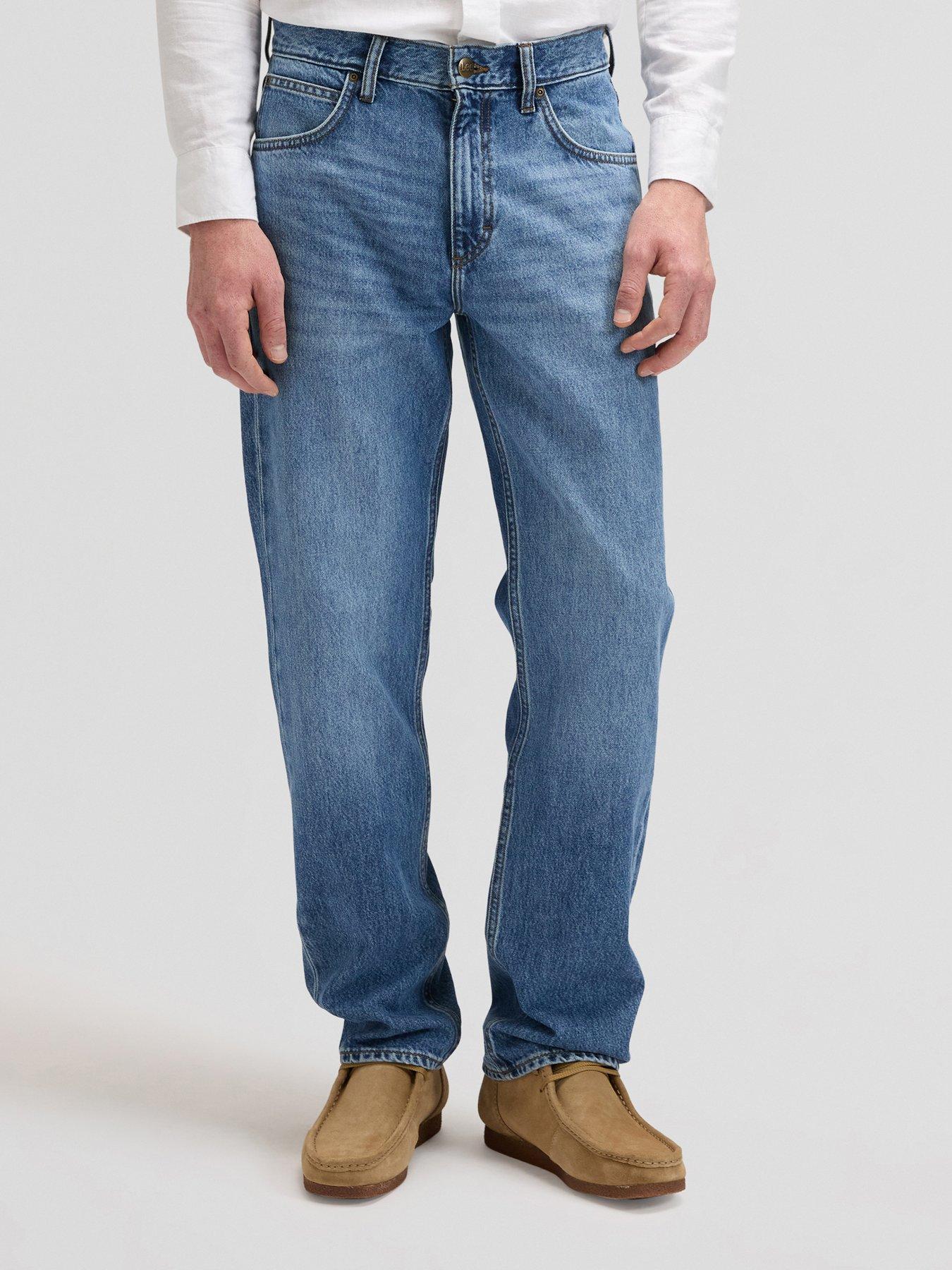 lee-haden-relaxed-straight-fit-jeans-bluefront
