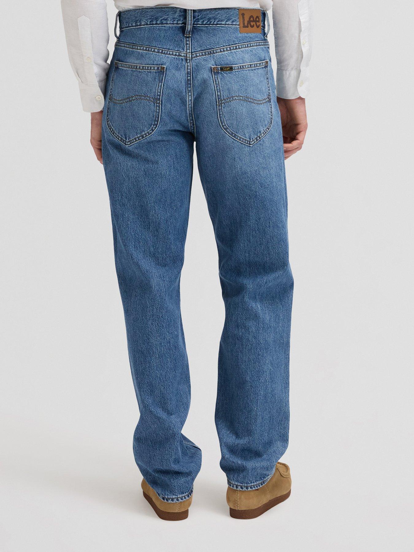 lee-haden-relaxed-straight-fit-jeans-bluestillFront