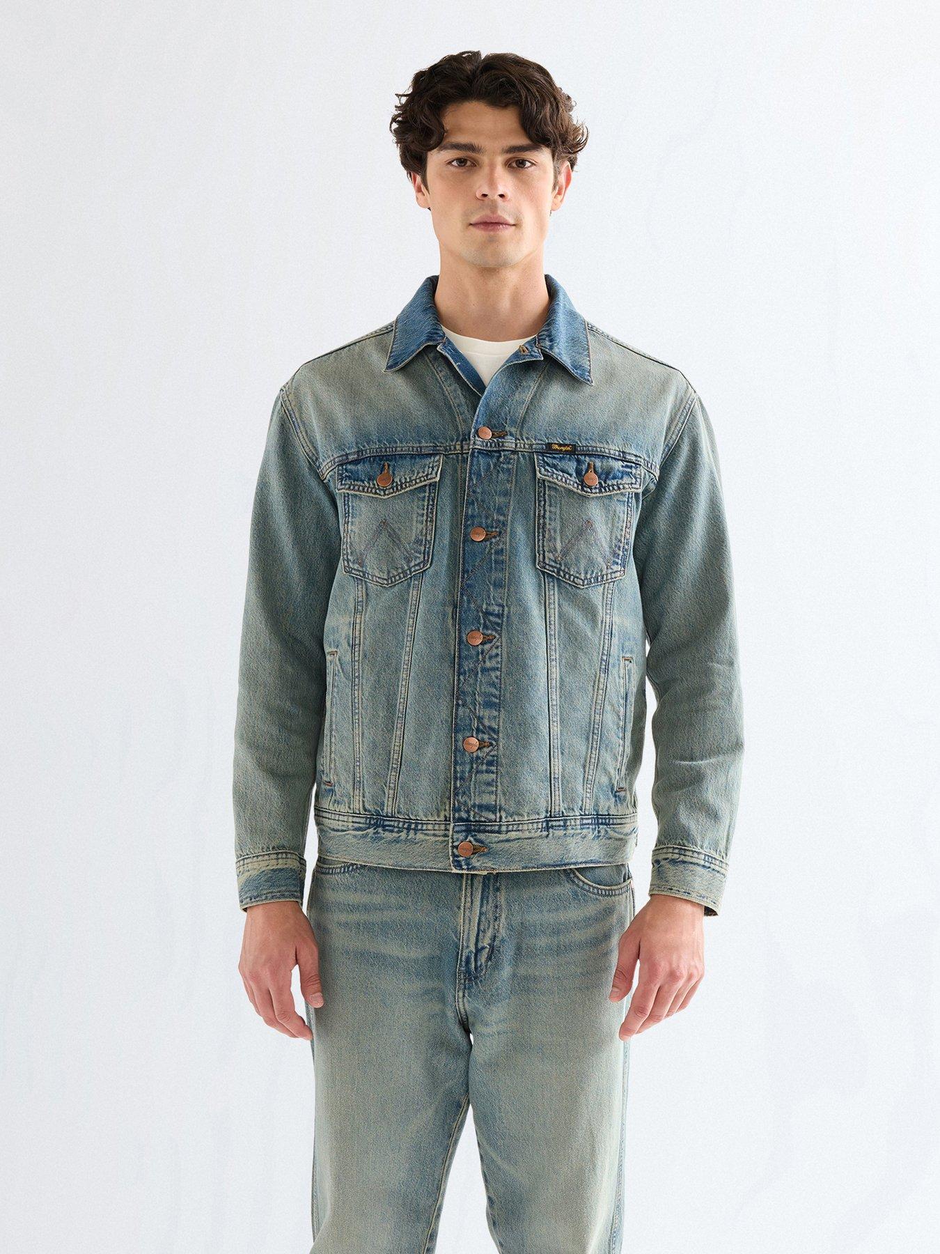 Wrangler Anti Fit Denim Jacket - Blue