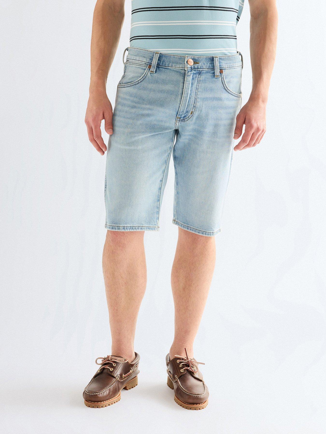 Wrangler Wrangler Colton Denim Shorts - Light Blue