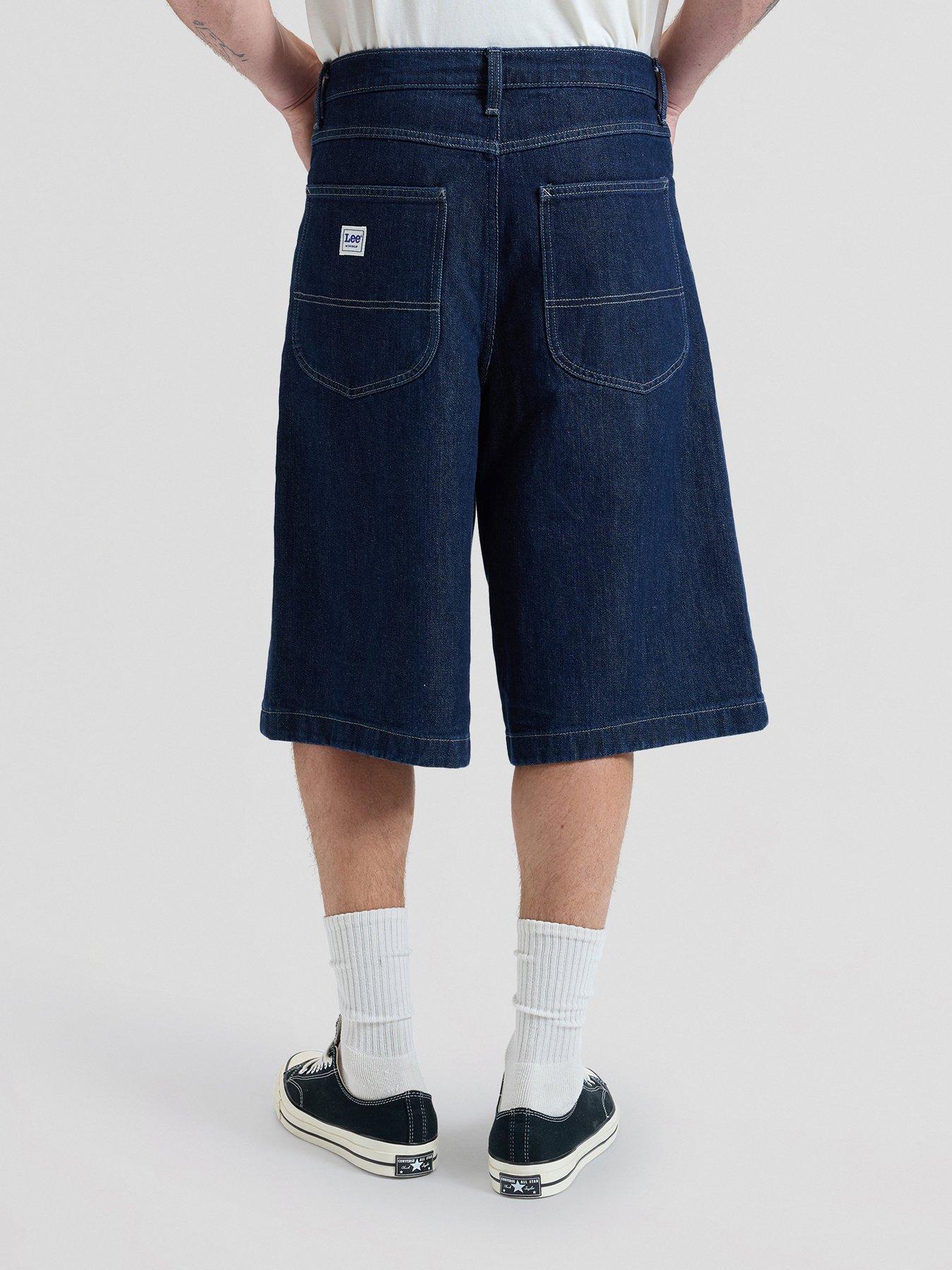 lee-lee-carpenter-jorts-dark-bluestillFront
