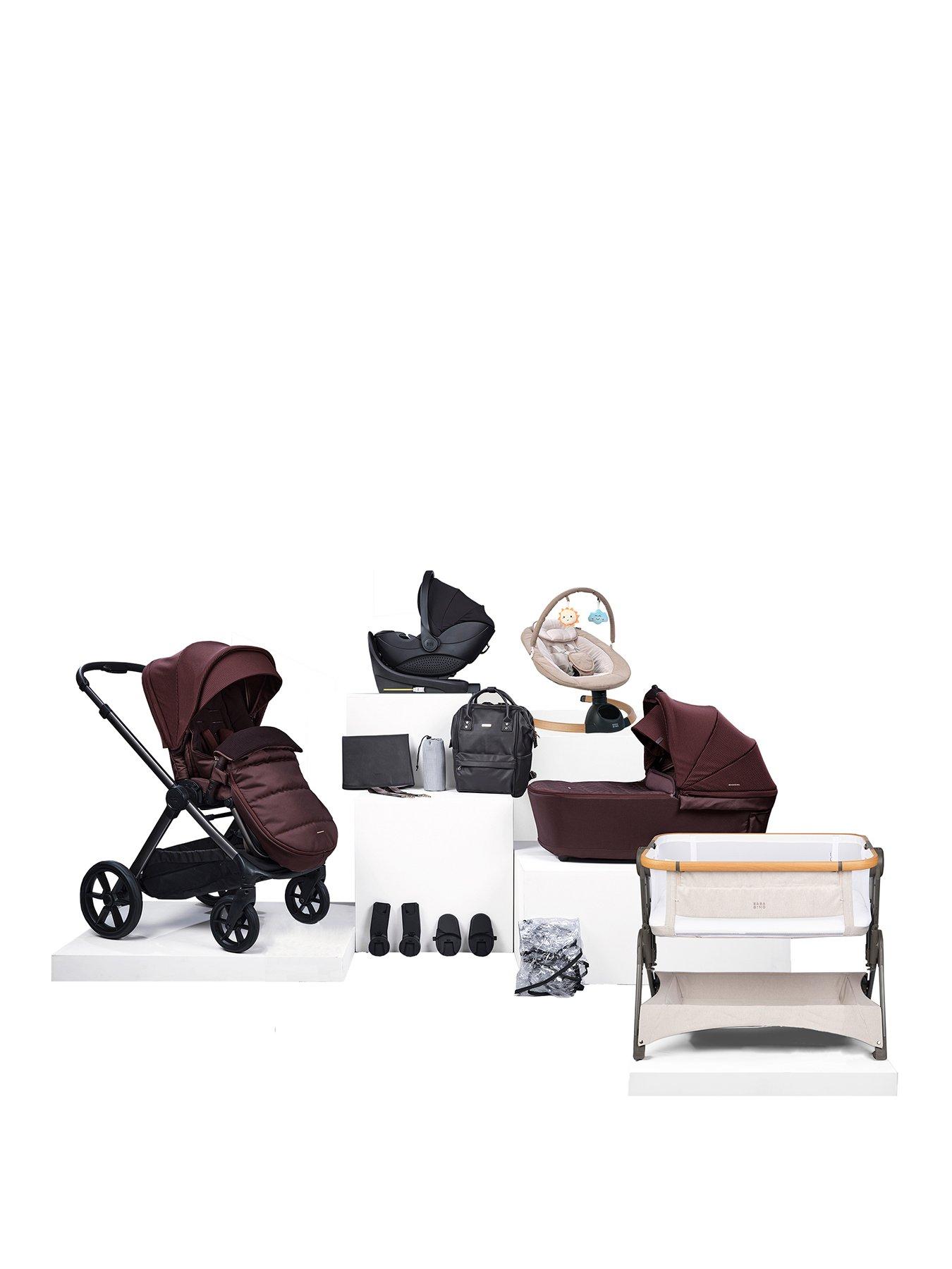 BabaBing! 16 Piece Raffi MKII Travel & Home Bundle with Spin Car Seat & Isofix Base - Heritage