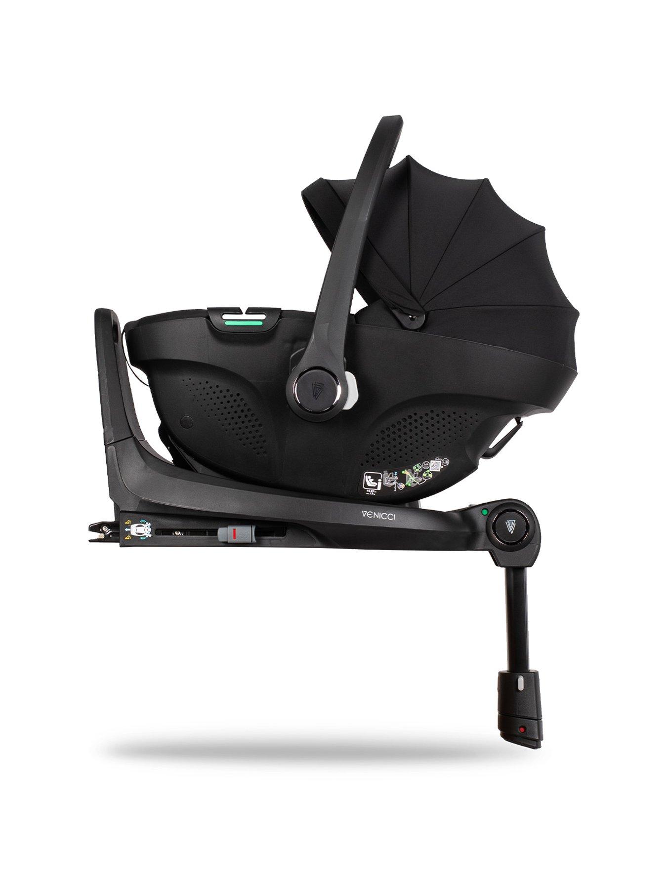 venicci-tiago-i-size-car-seat-and-360-isofix-base-beigestillFront