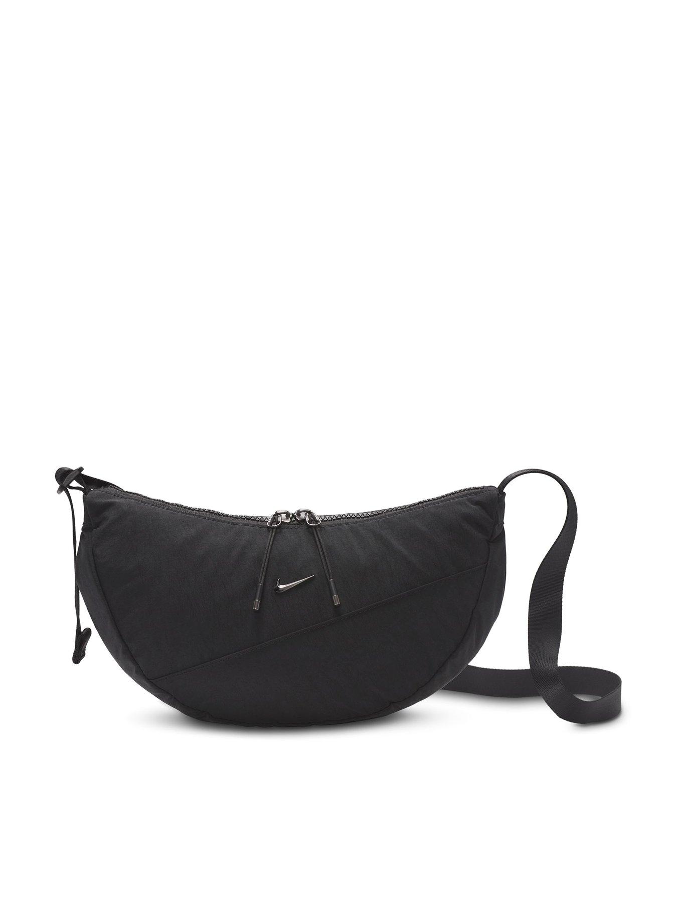 Image 1 of 5 of Nike Unisex Aura Crescent Crossbody Bag 4L - Black