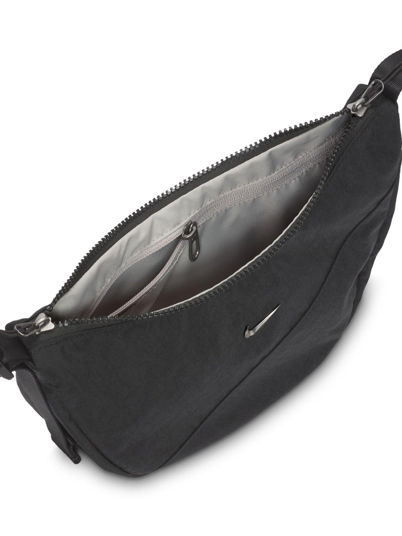 Image 4 of 5 of Nike Unisex Aura Crescent Crossbody Bag 4L - Black