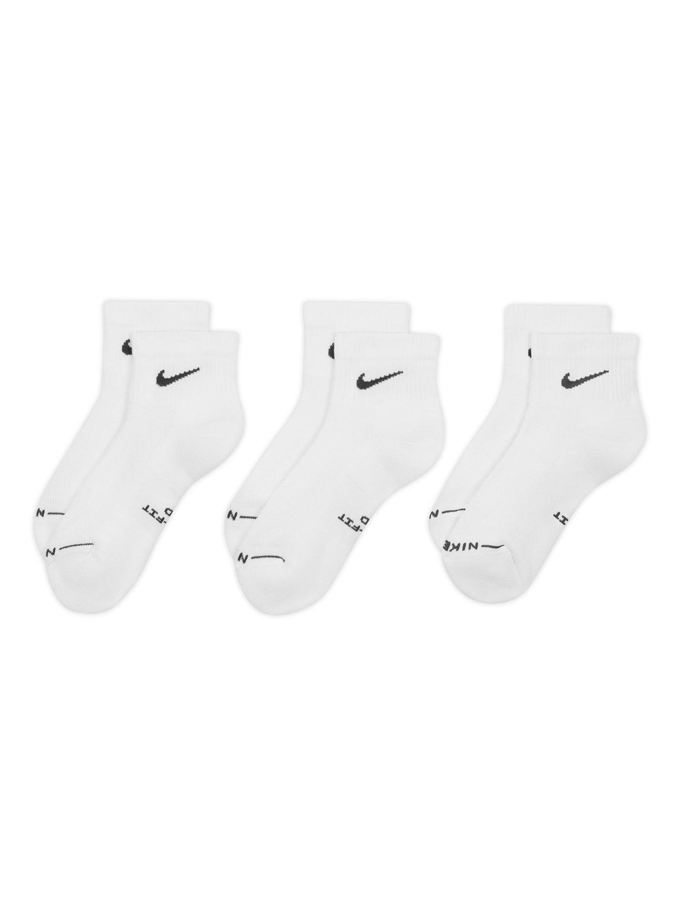 Image 2 of 4 of Nike Unisex Everyday Elevated Ankle Socks 3 Pack - Multi