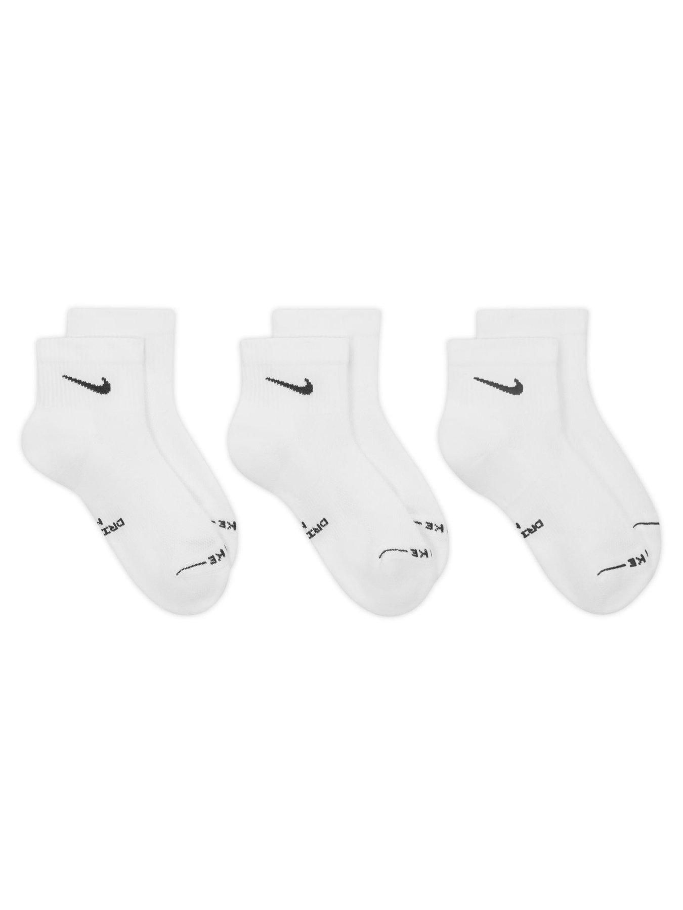 Image 3 of 4 of Nike Unisex Everyday Elevated Ankle Socks 3 Pack - Multi