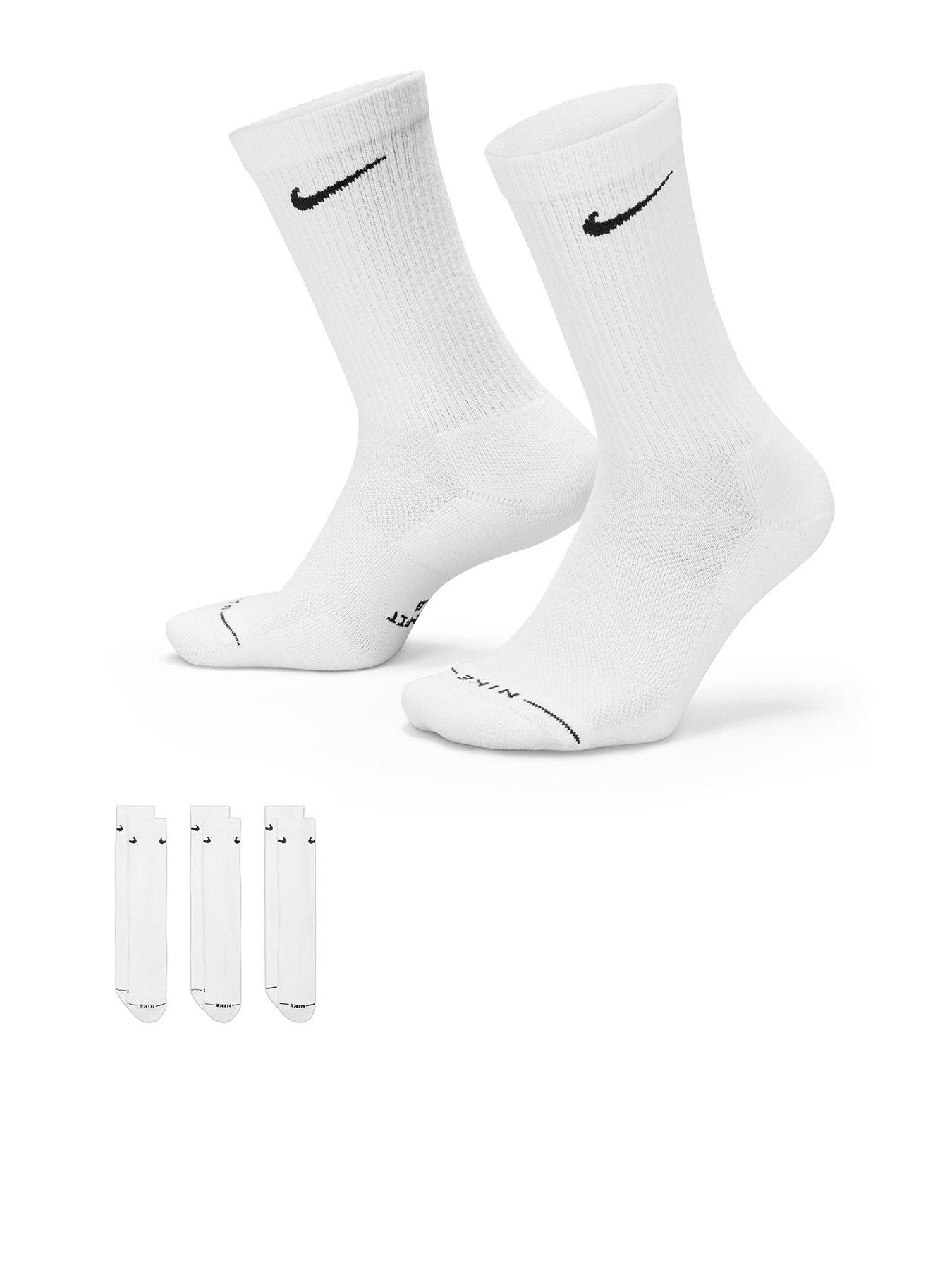 Nike Unisex Everyday Elevated Crew Socks 3 Pack - Multi