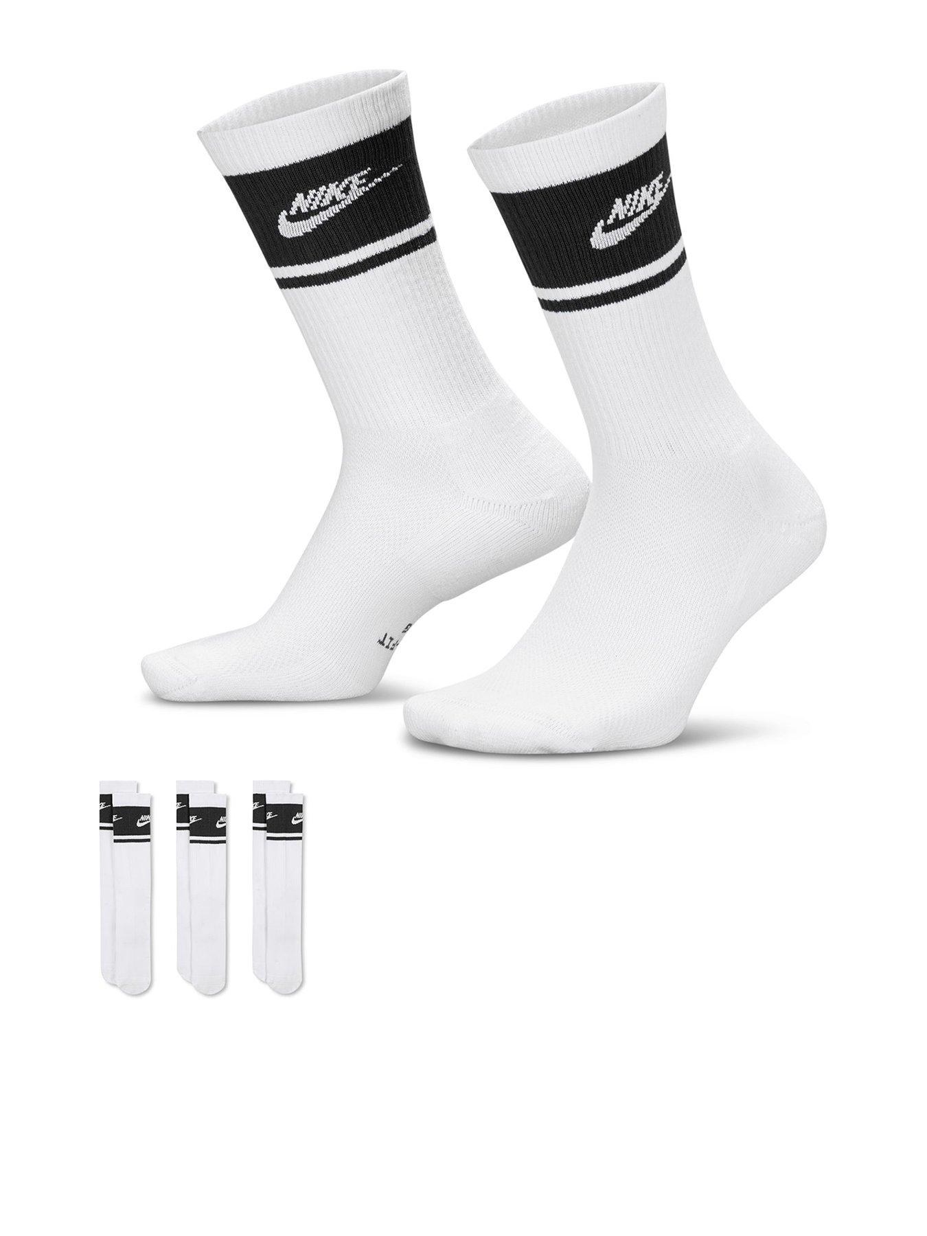 Nike Unisex Everyday Elevated Crew Socks 3 Pack - Multi
